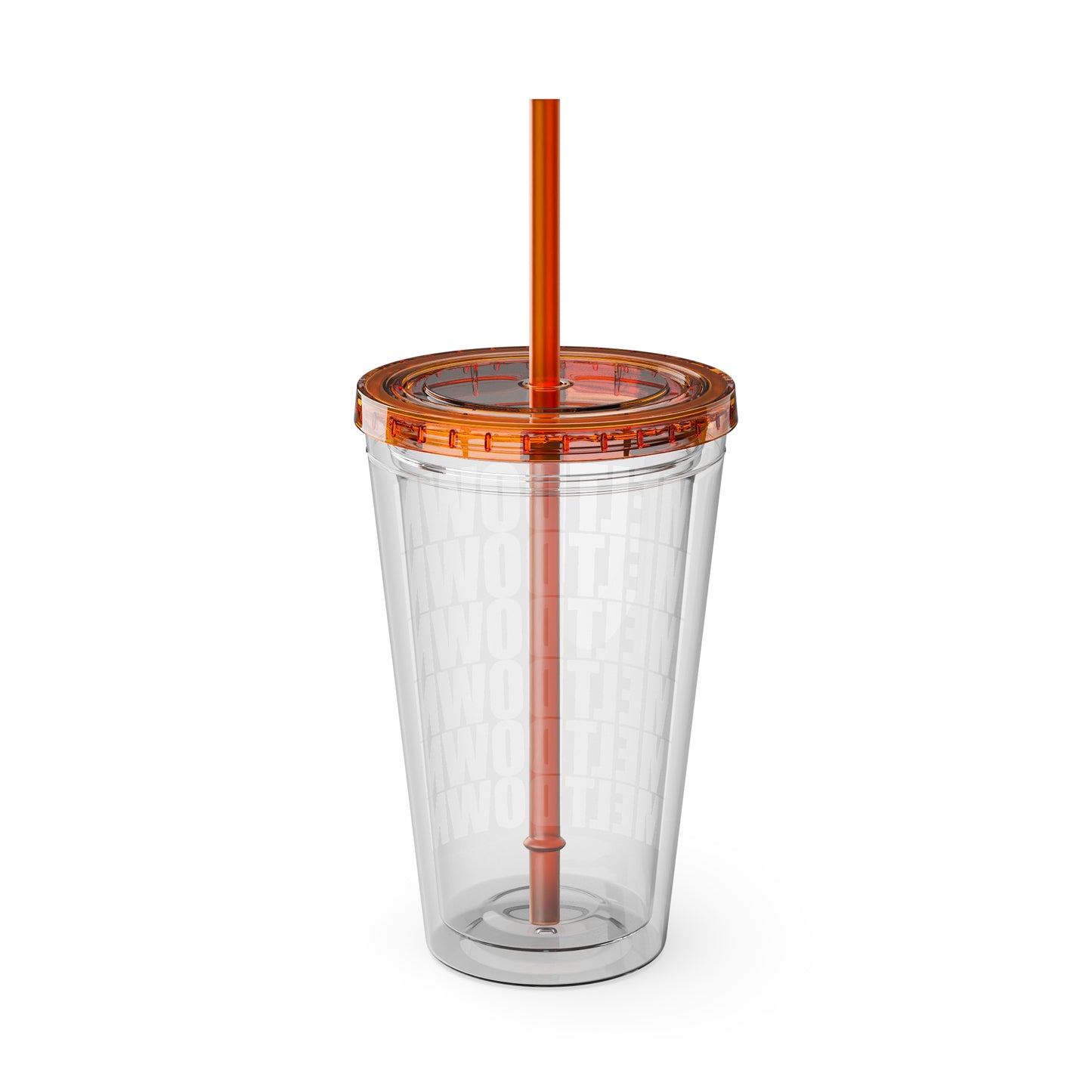 Meltdown Sunsplash Tumbler with Straw, 16oz