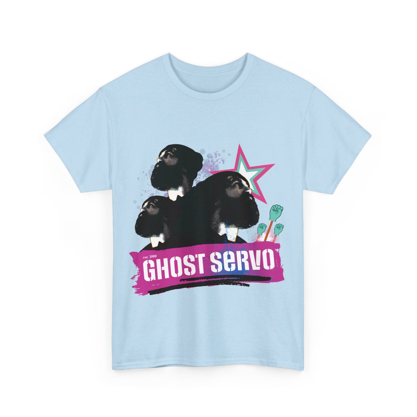 Ghost Servo Vanity Crew Neck Tee