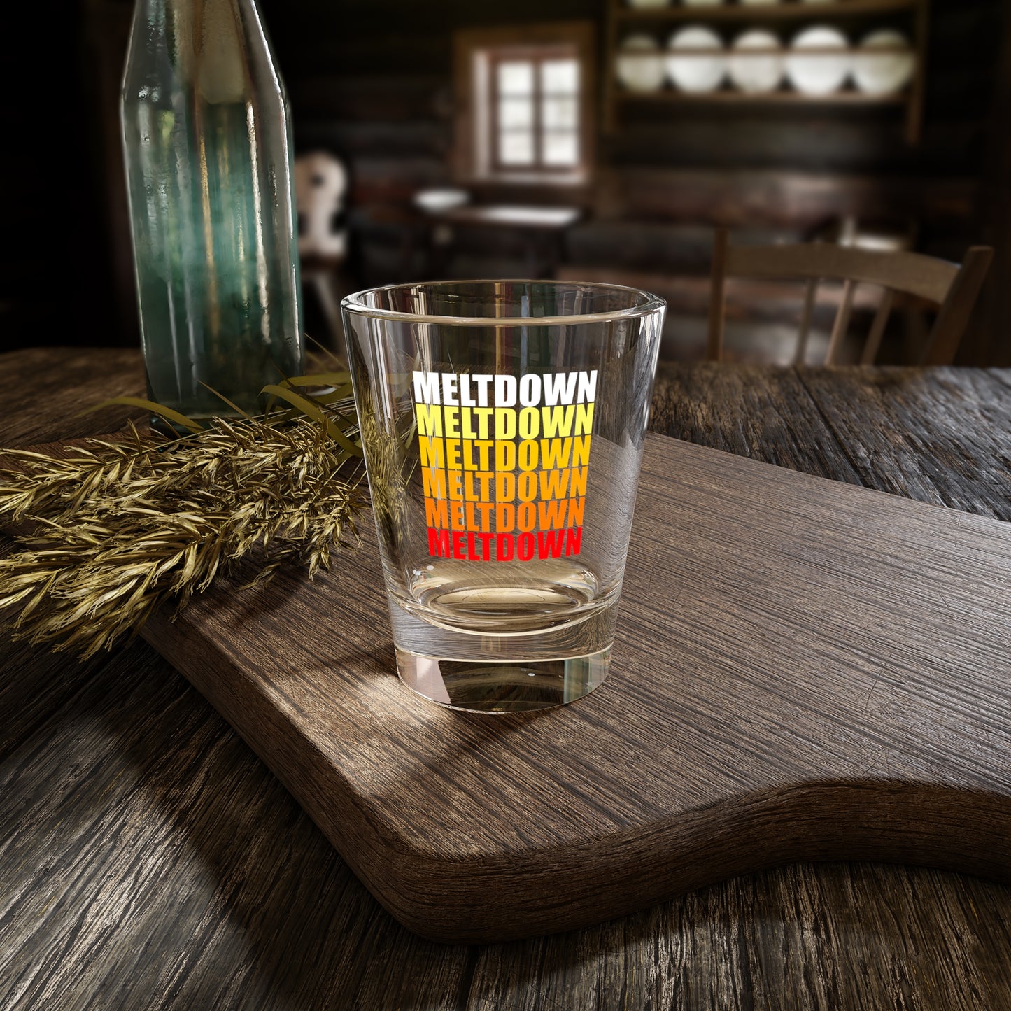 Meltdown Shot Glass