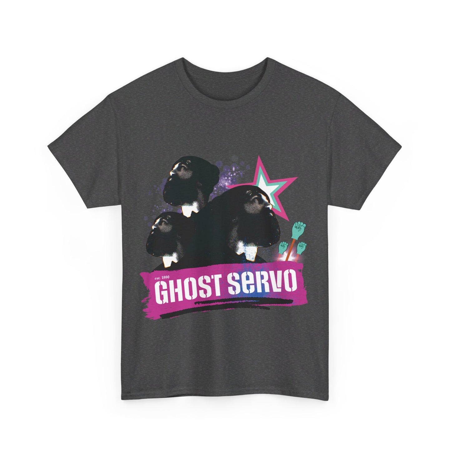 Ghost Servo Vanity Crew Neck Tee