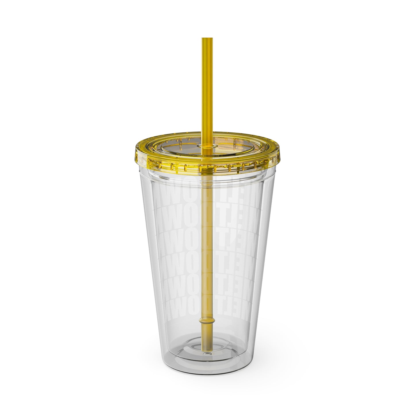 Meltdown Sunsplash Tumbler with Straw, 16oz