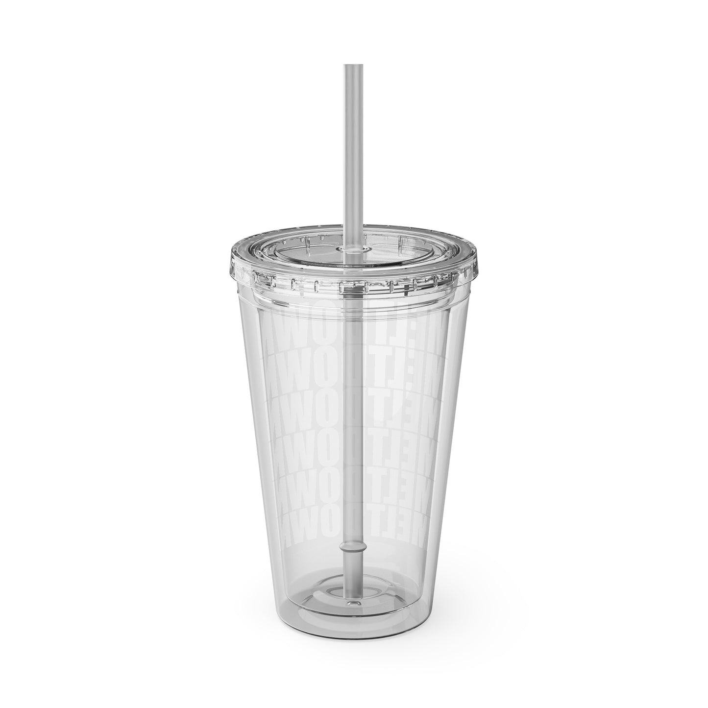 Meltdown Sunsplash Tumbler with Straw, 16oz