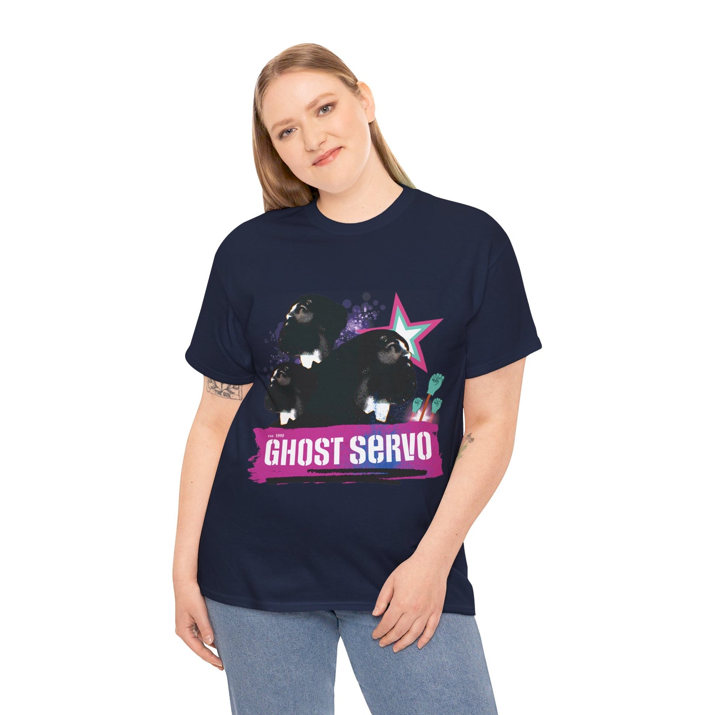 Ghost Servo Vanity Crew Neck Tee