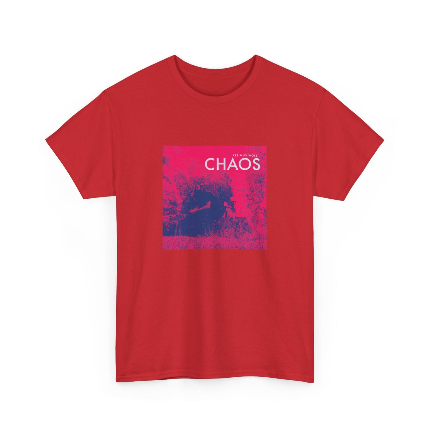 Chaos Album Art Crew Neck Tee