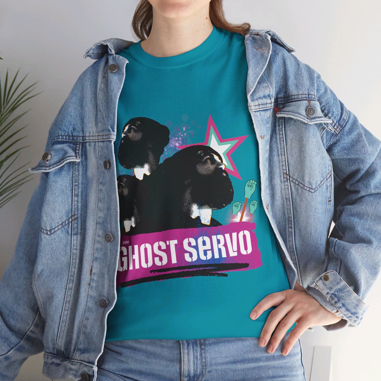 Ghost Servo Vanity Crew Neck Tee