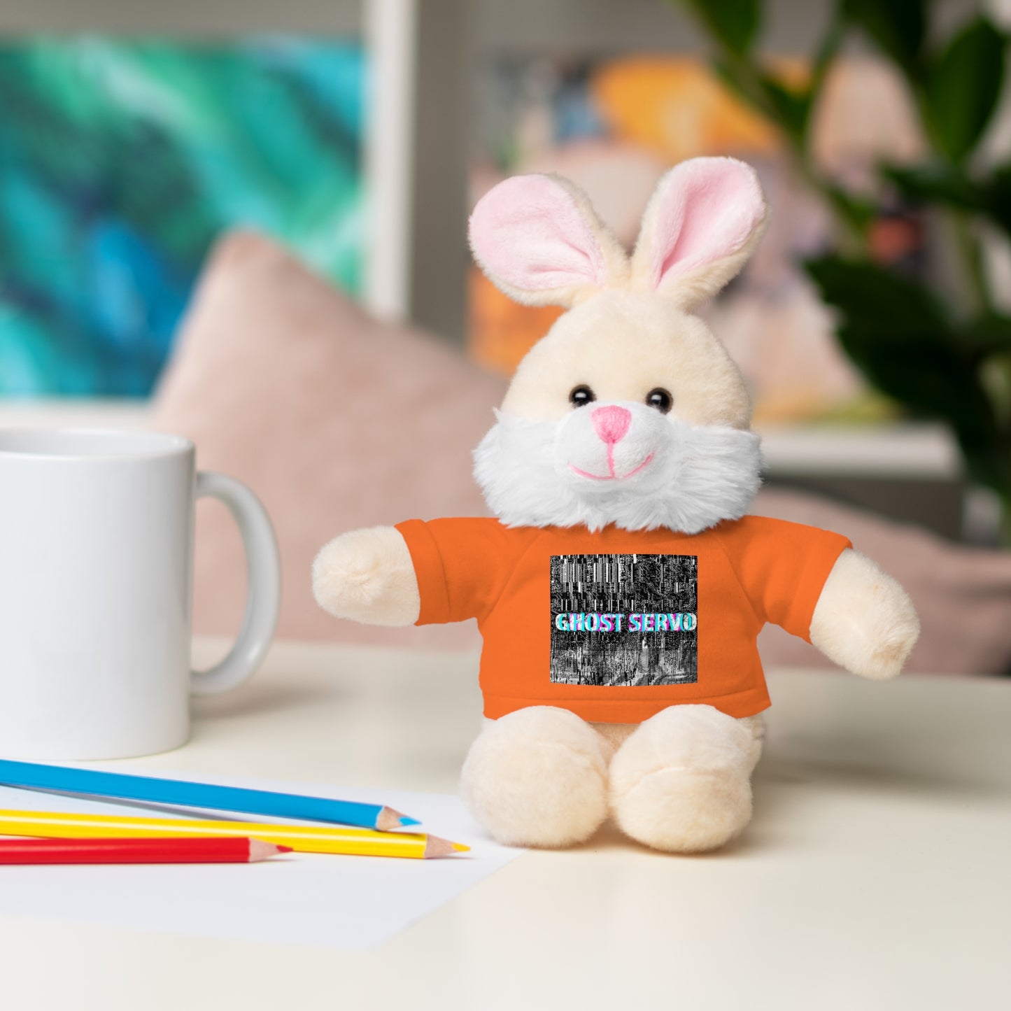 Ghost Servo Stuffed Animals with Tee