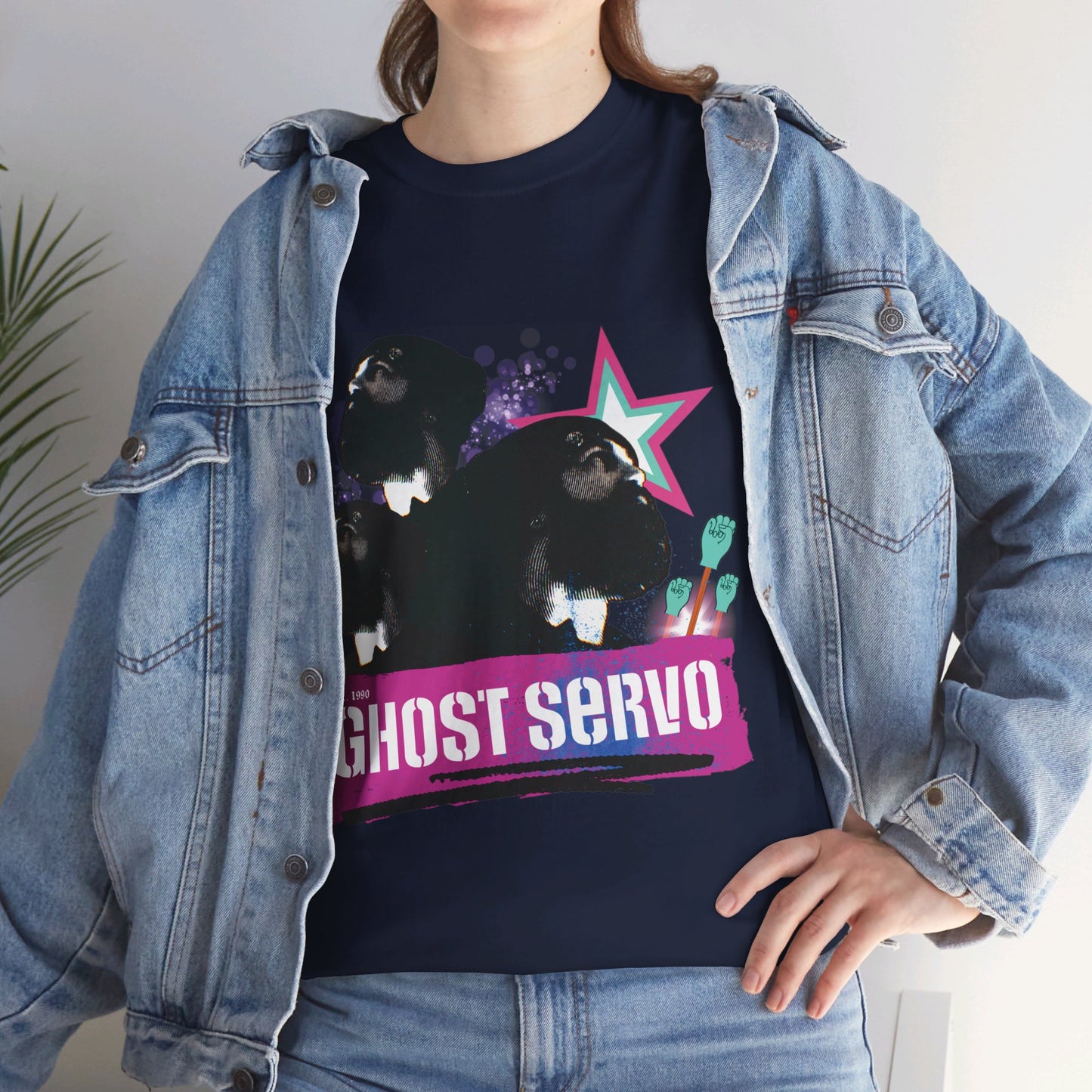 Ghost Servo Vanity Crew Neck Tee