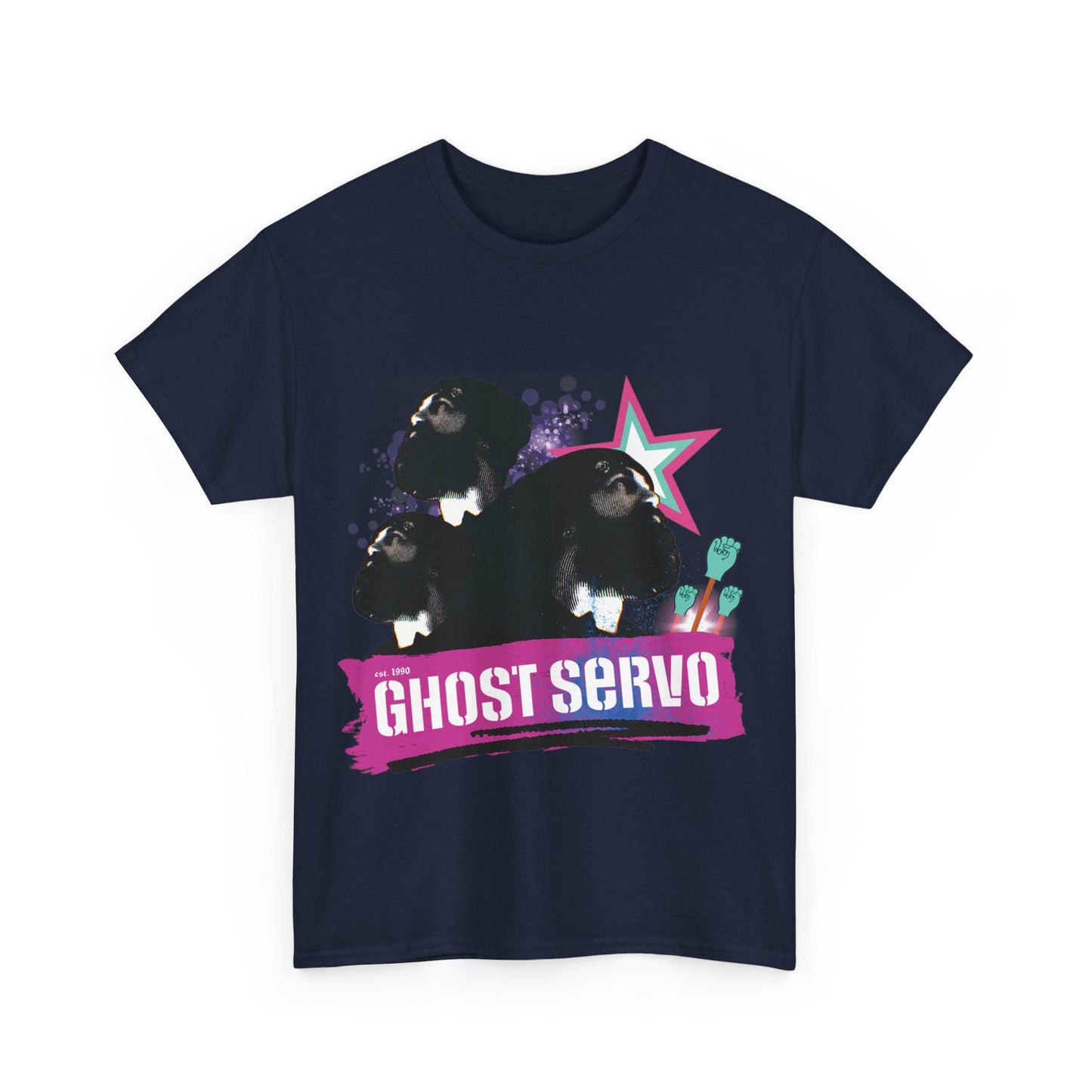 Ghost Servo Vanity Crew Neck Tee