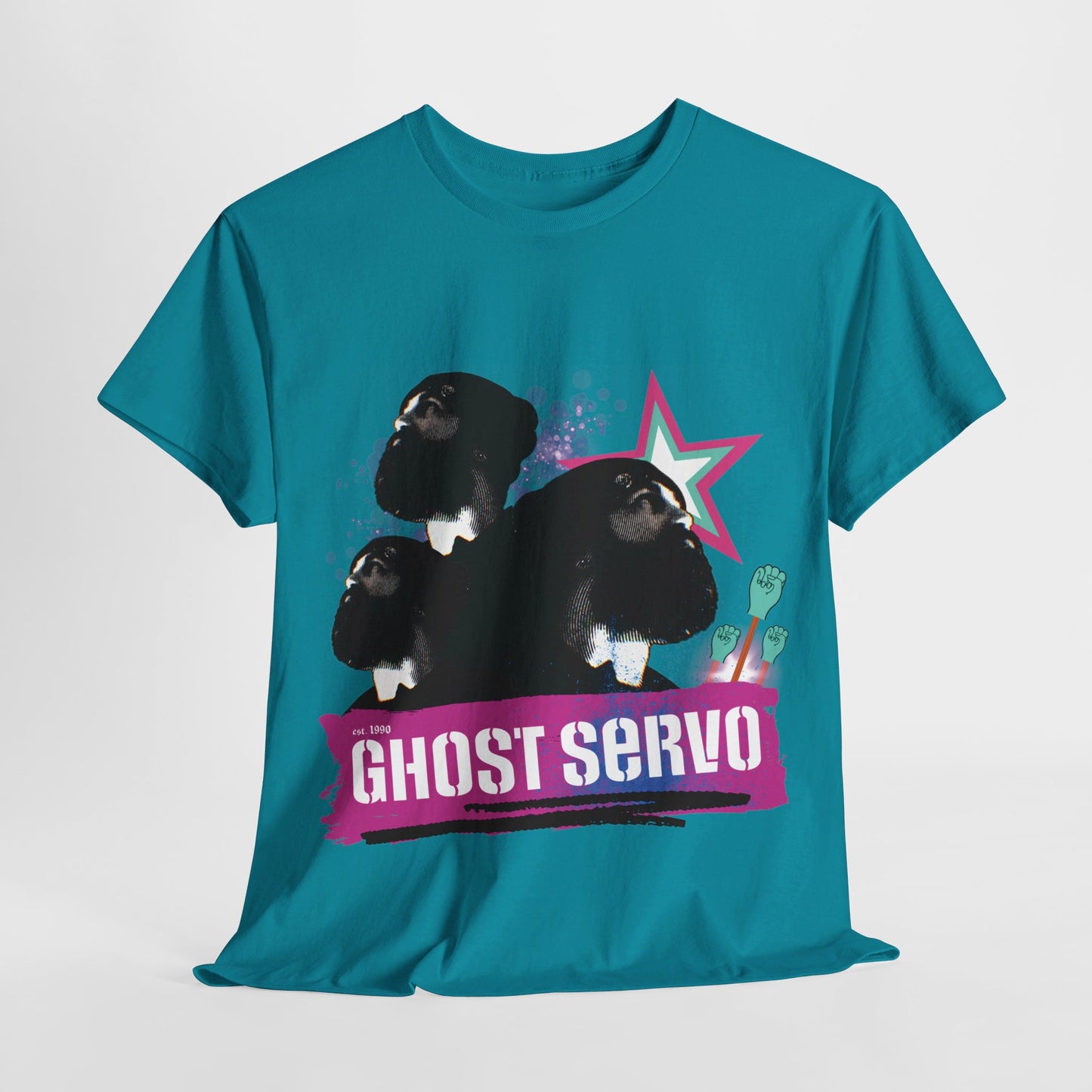 Ghost Servo Vanity Crew Neck Tee