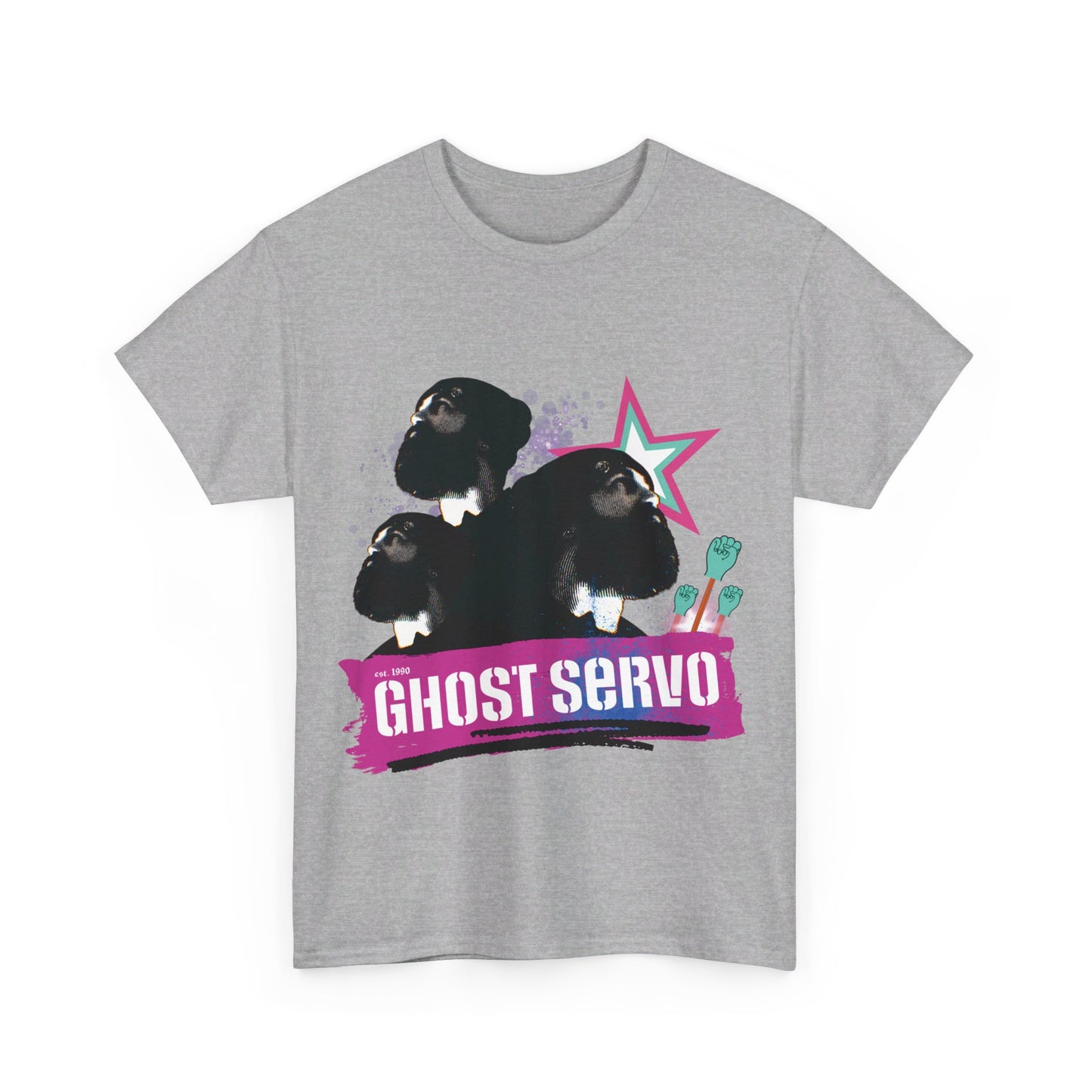 Ghost Servo Vanity Crew Neck Tee