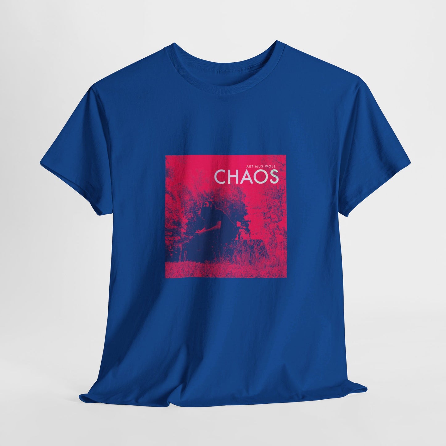 Chaos Album Art Crew Neck Tee