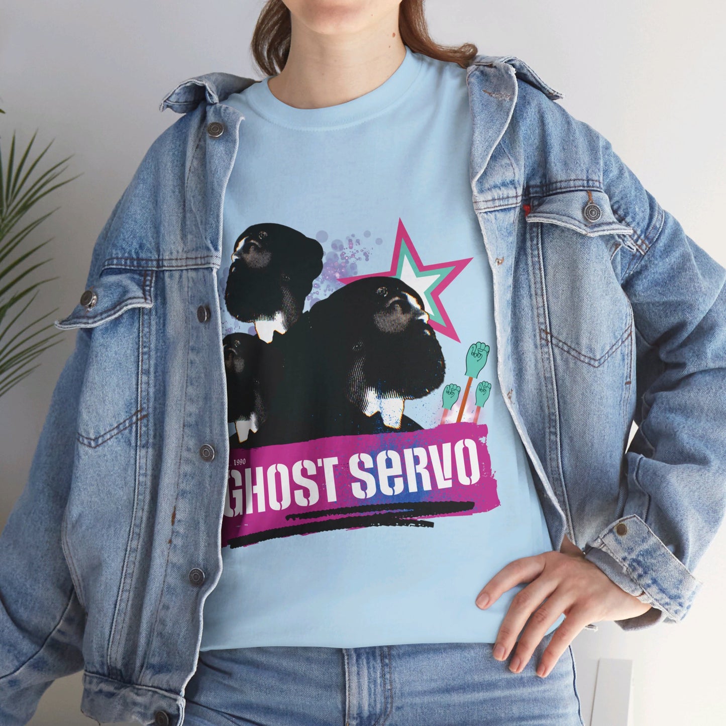 Ghost Servo Vanity Crew Neck Tee