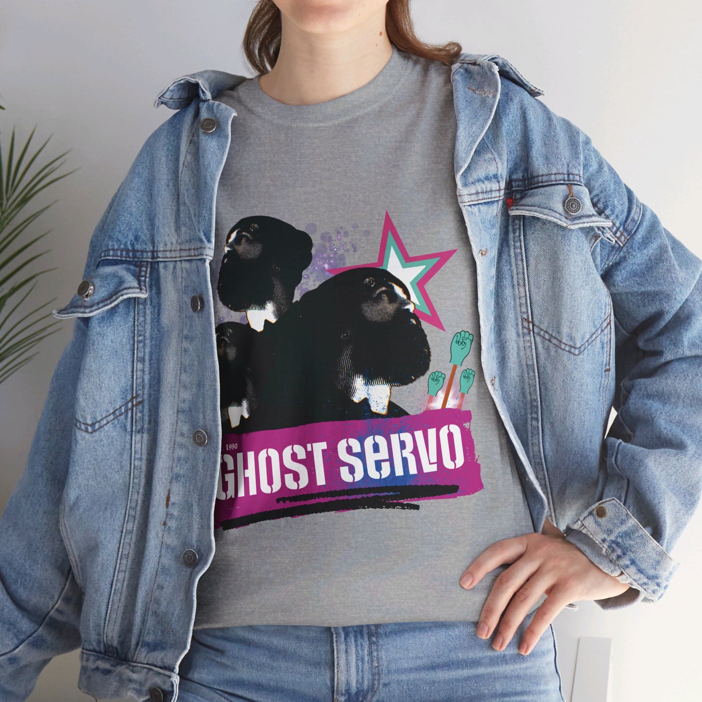 Ghost Servo Vanity Crew Neck Tee