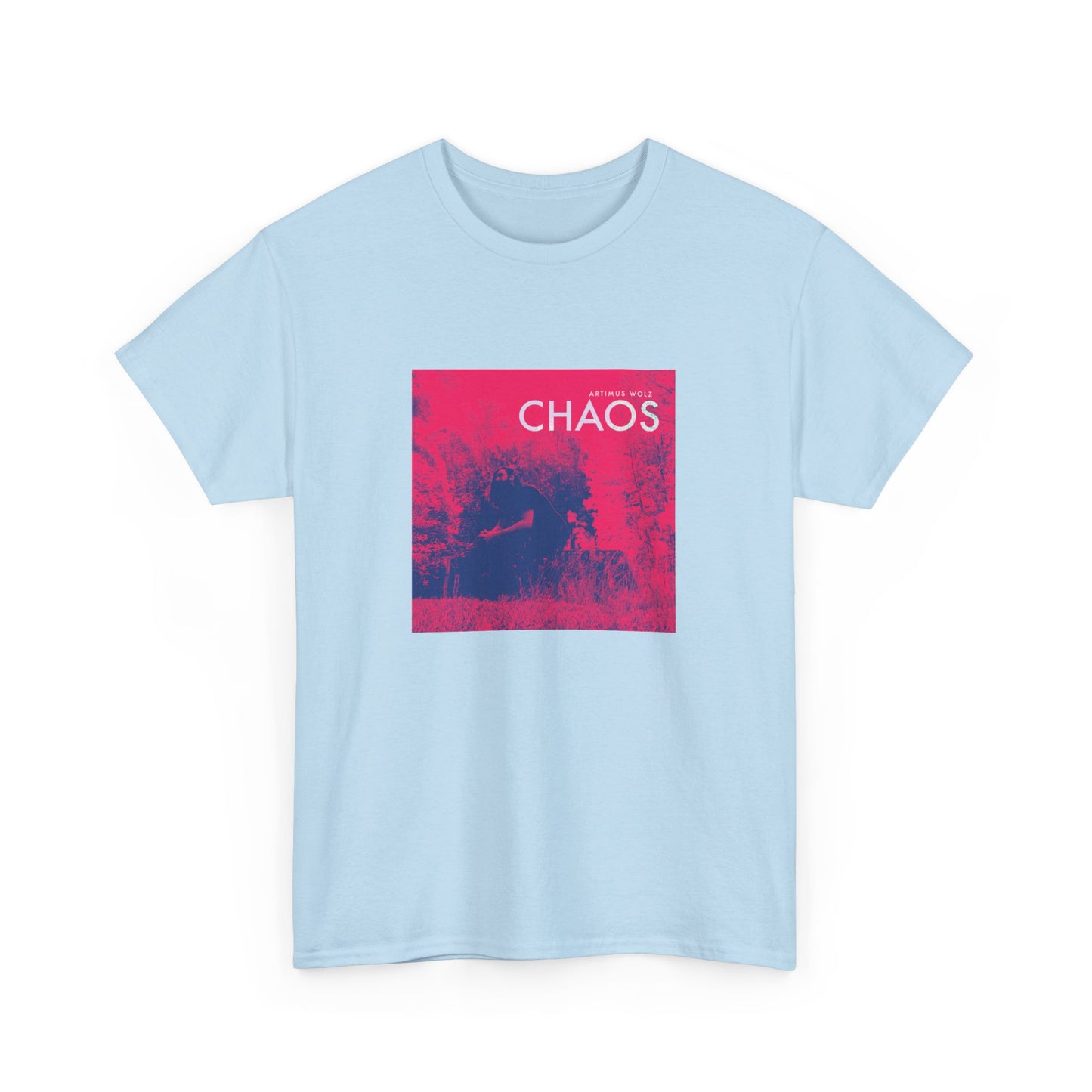 Chaos Album Art Crew Neck Tee