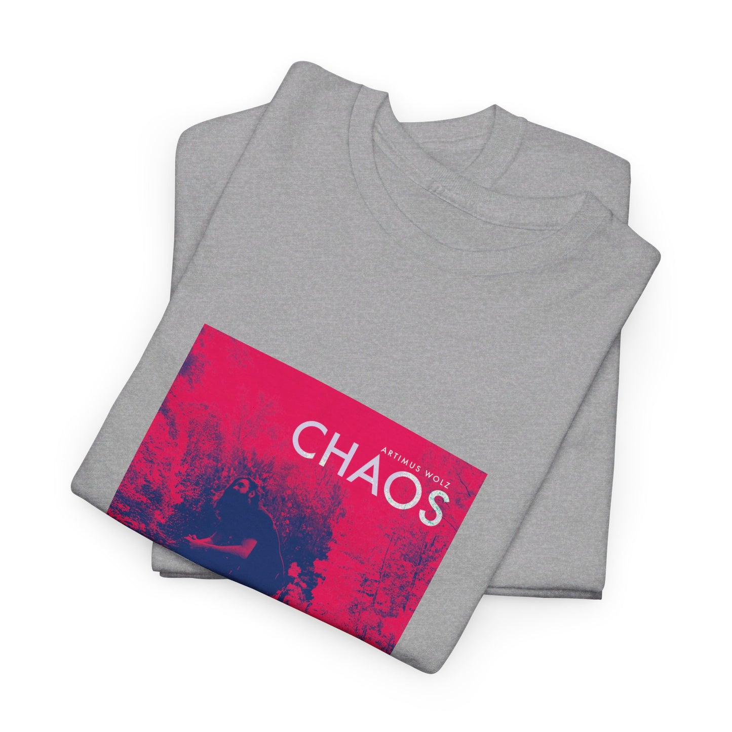 Chaos Album Art Crew Neck Tee