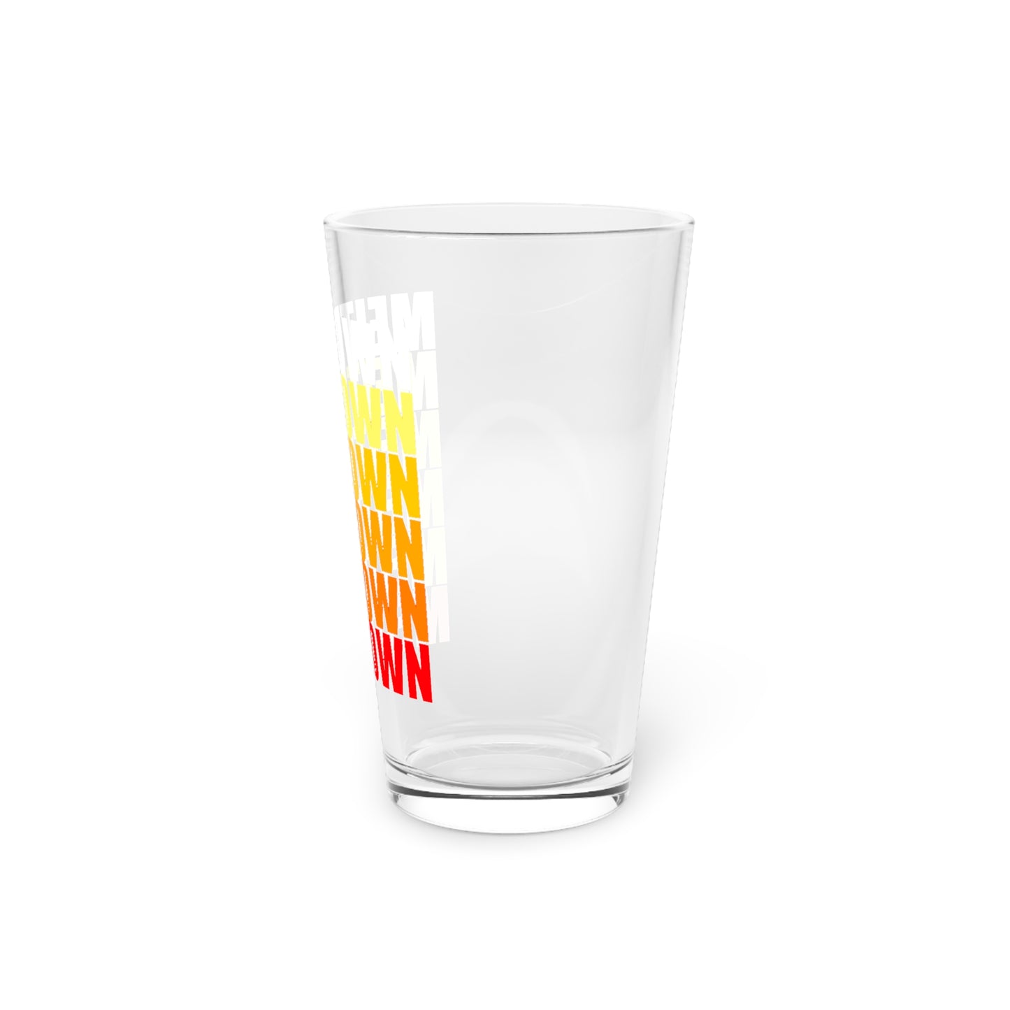 Meltdown Pint Glass, 16oz