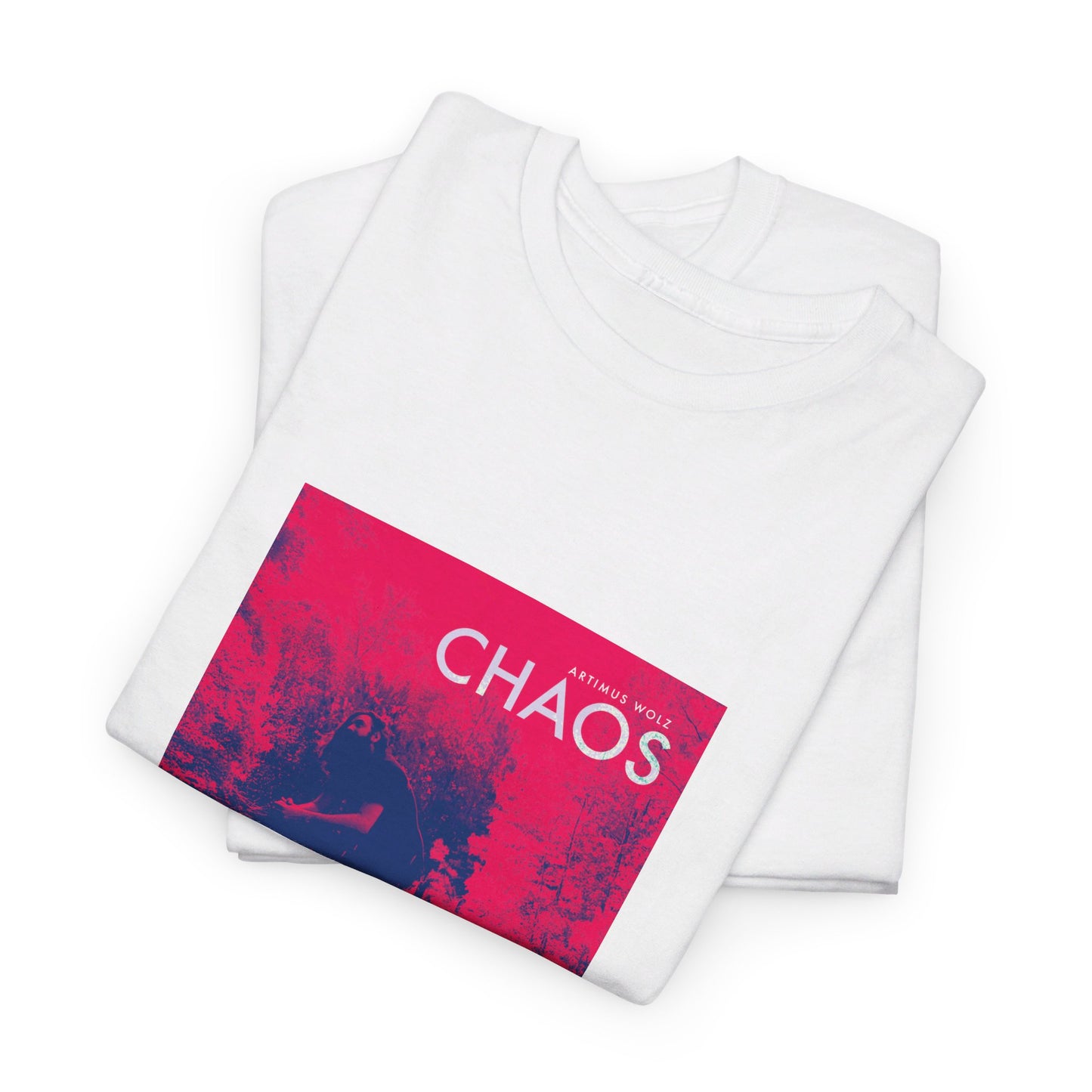 Chaos Album Art Crew Neck Tee