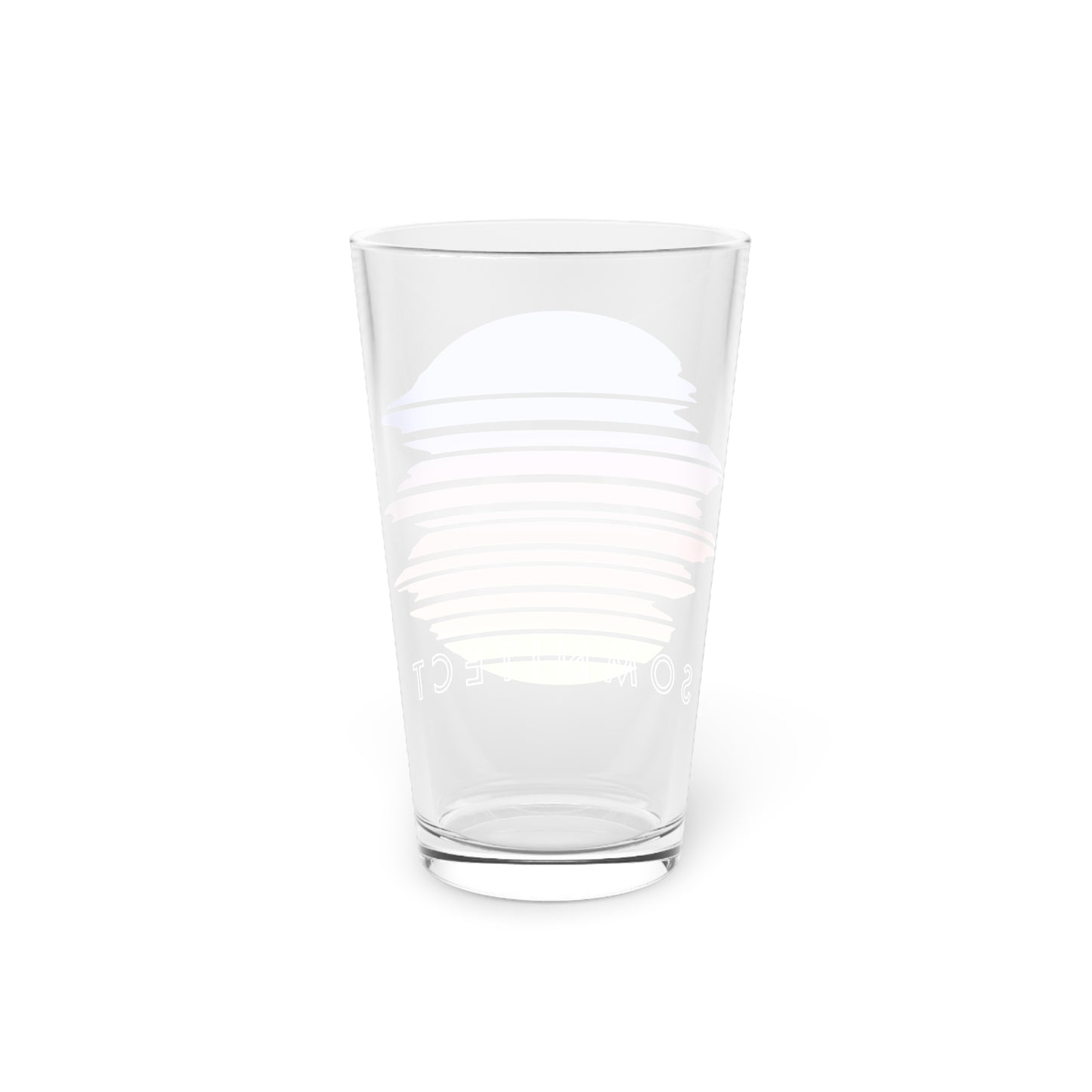 SOMNITECT Vaporwave Pint Glass, 16oz