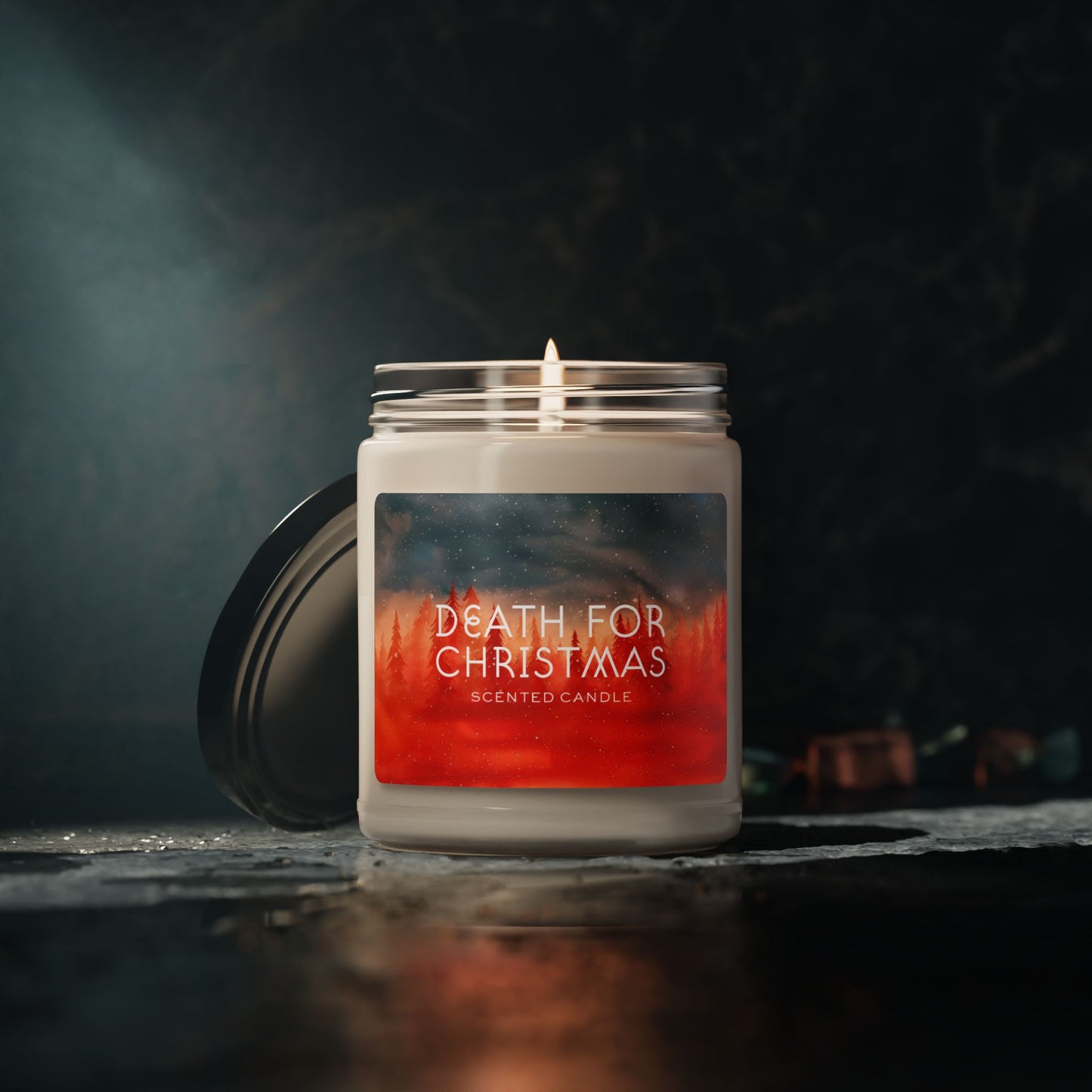 Death for Christmas Soy Candle, 9oz