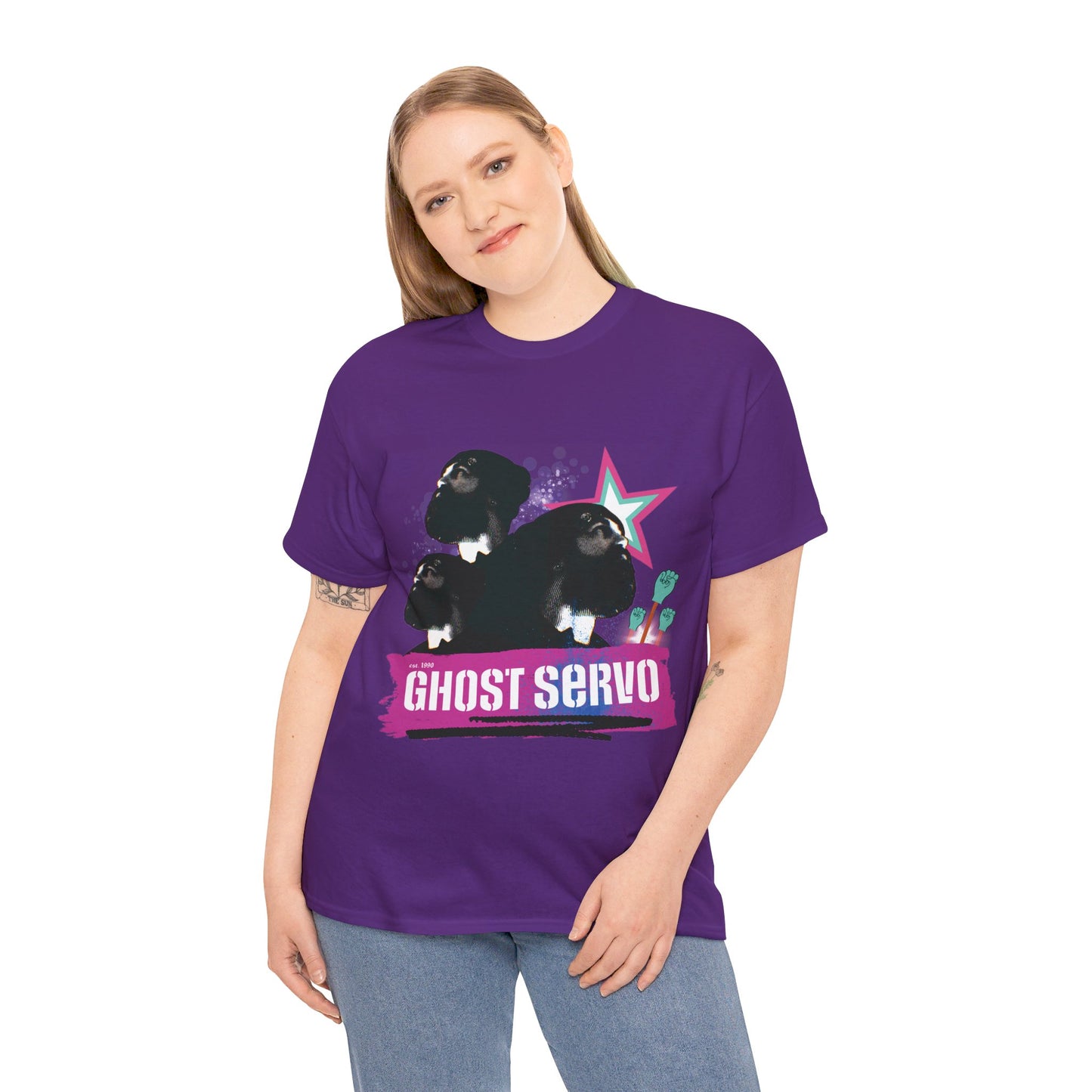 Ghost Servo Vanity Crew Neck Tee