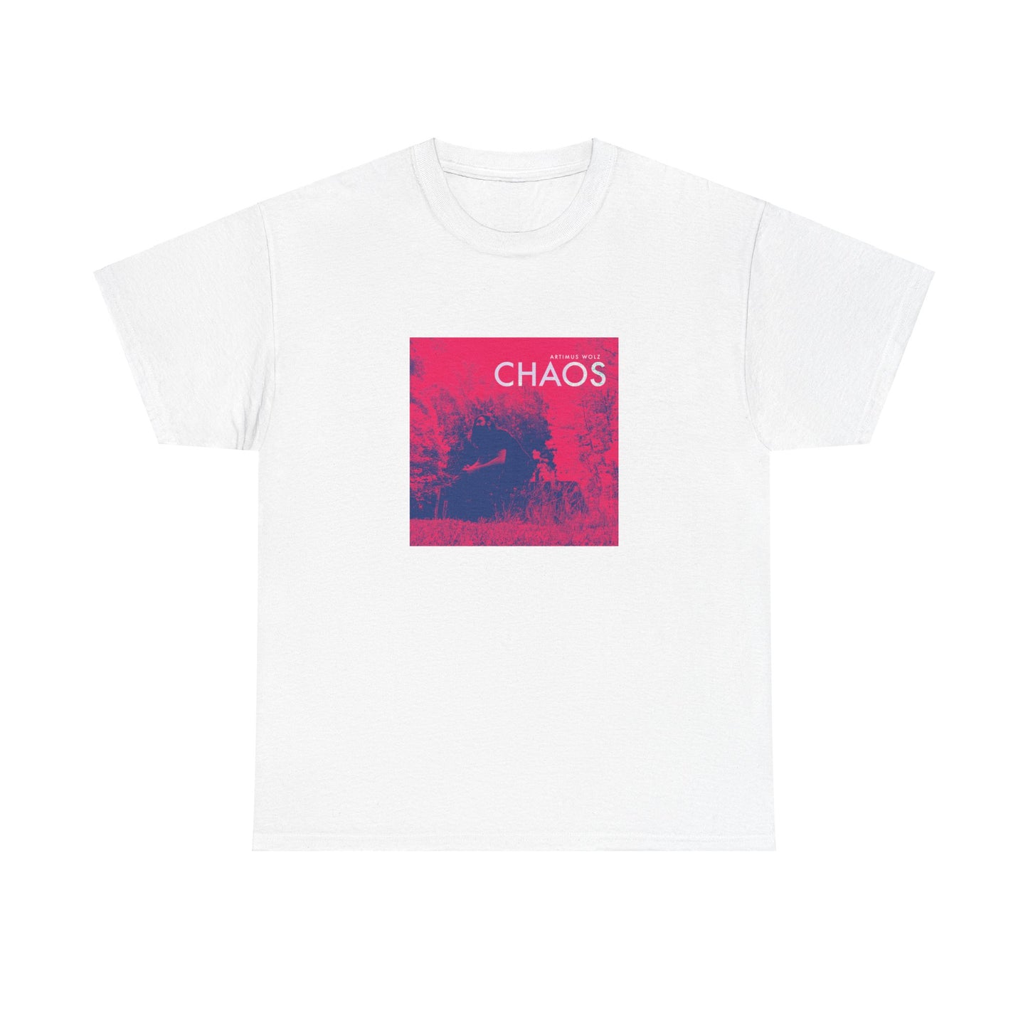 Chaos Album Art Crew Neck Tee