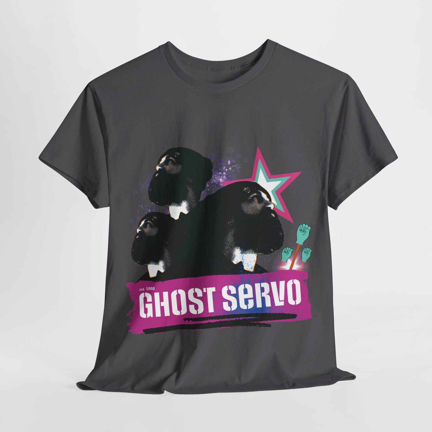 Ghost Servo Vanity Crew Neck Tee