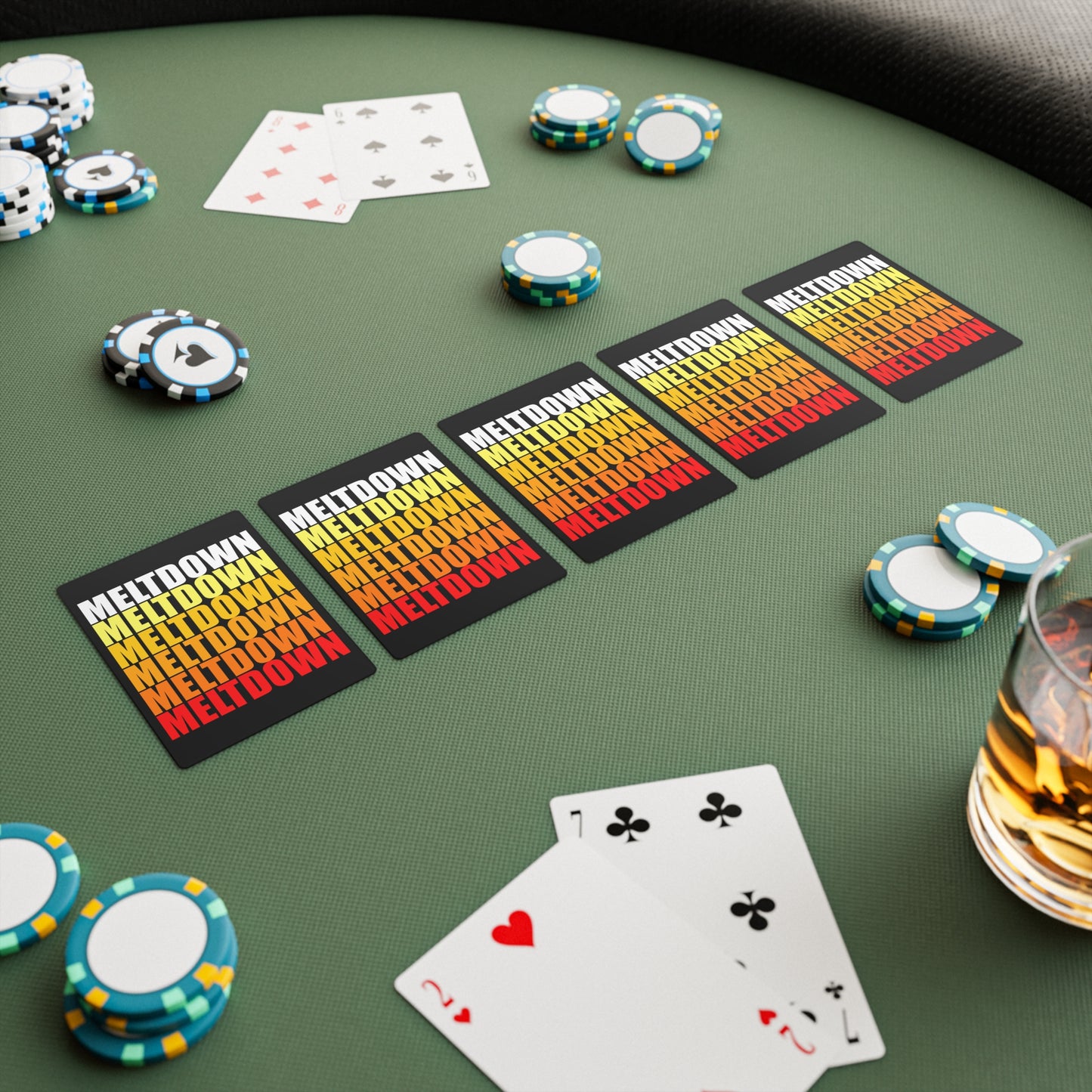 Meltdown Poker Cards