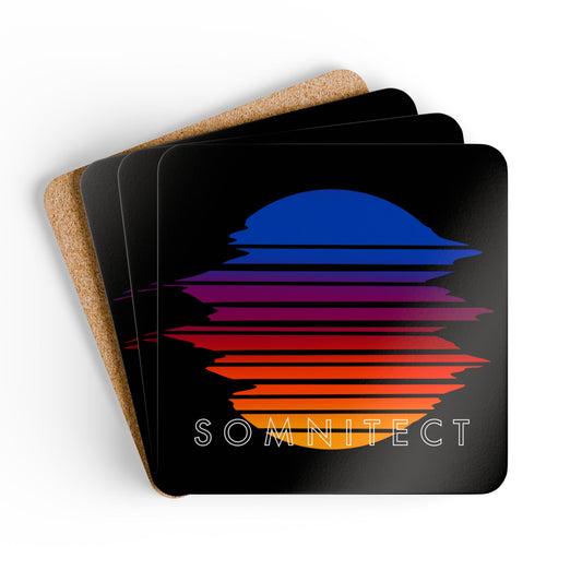 Somnitect Corkwood Coaster Set