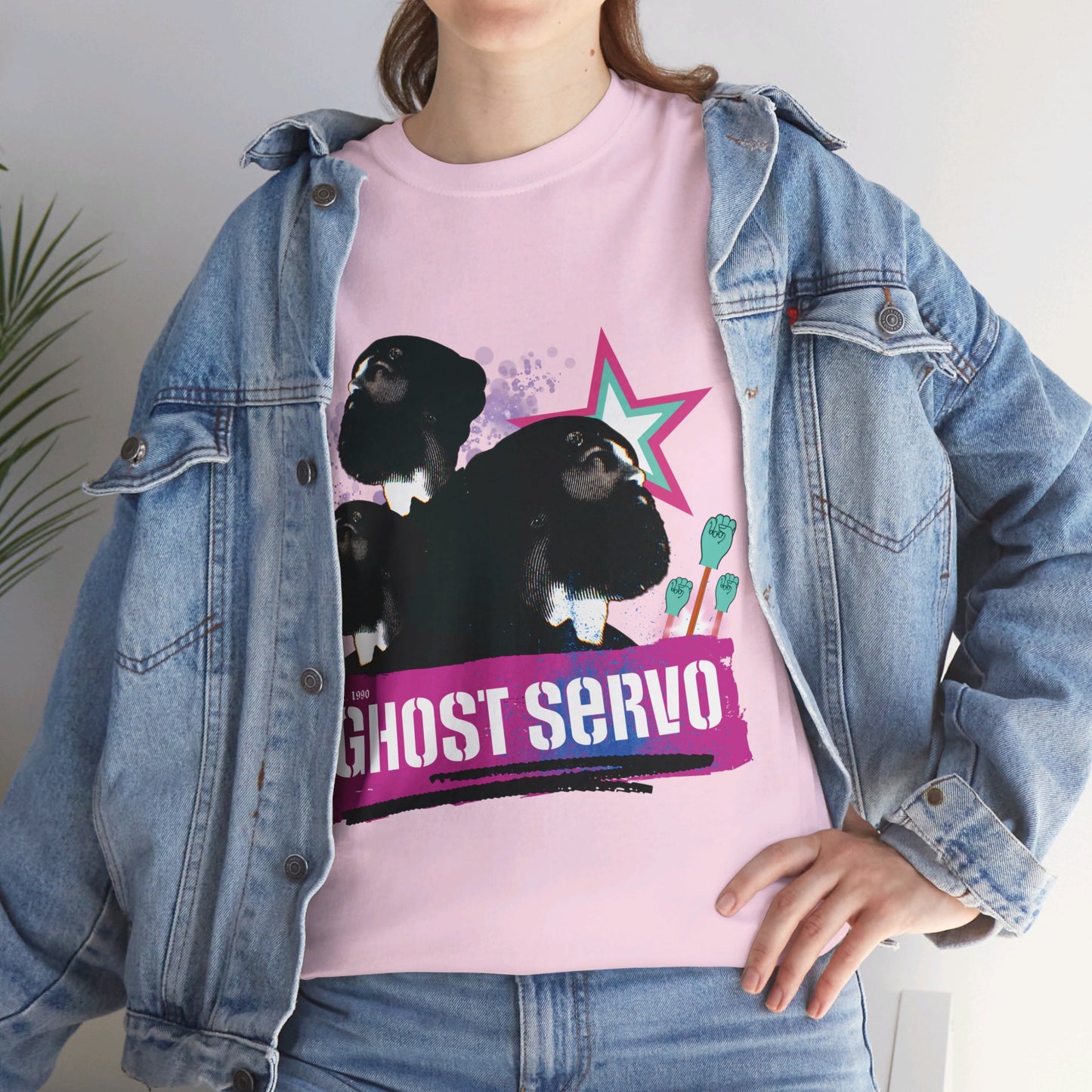 Ghost Servo Vanity Crew Neck Tee