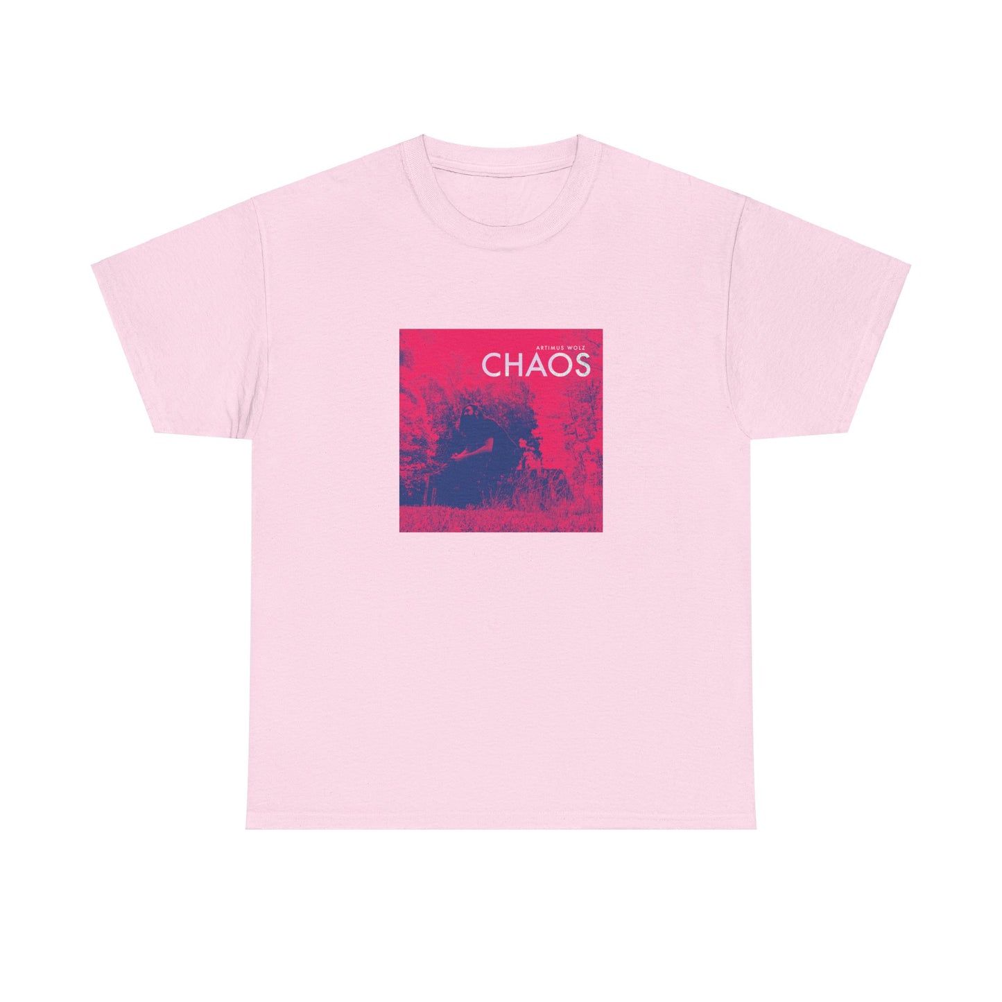 Chaos Album Art Crew Neck Tee