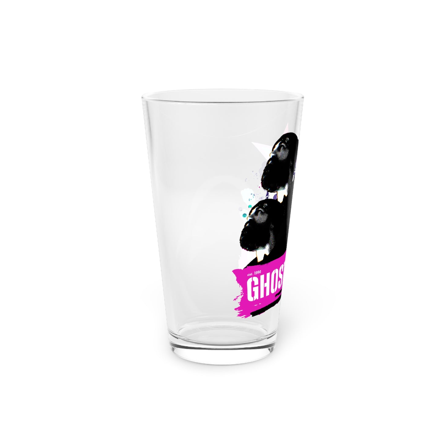 Ghost Servo Vanity Pint Glass, 16oz