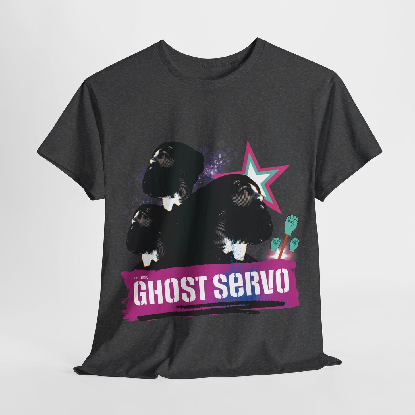 Ghost Servo Vanity Crew Neck Tee