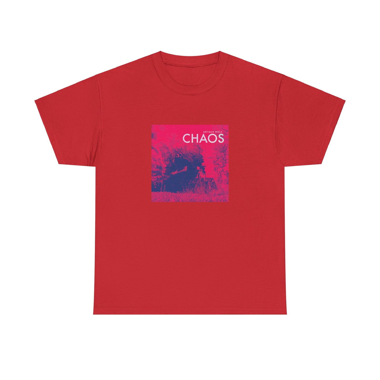 Chaos Album Art Crew Neck Tee