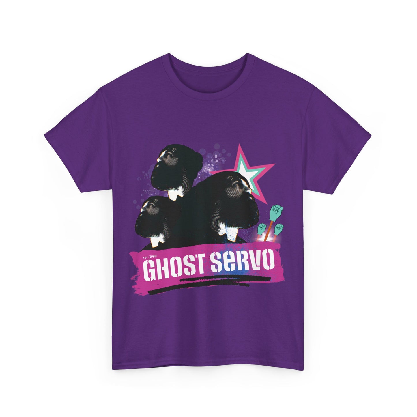 Ghost Servo Vanity Crew Neck Tee