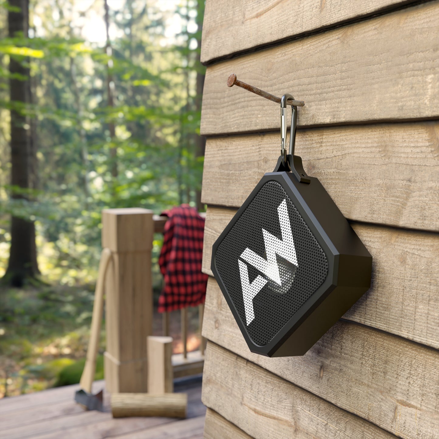 Artimus Wolz AW Logo Blackwater Outdoor Bluetooth Speaker