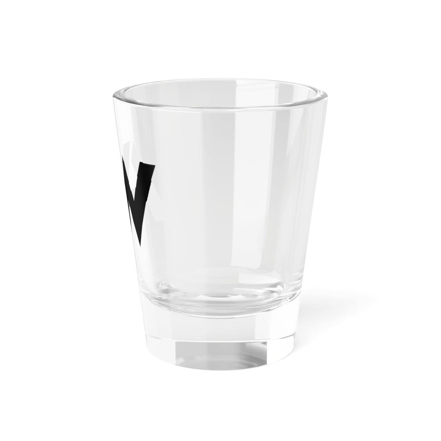 AW Black Logo Shot Glass