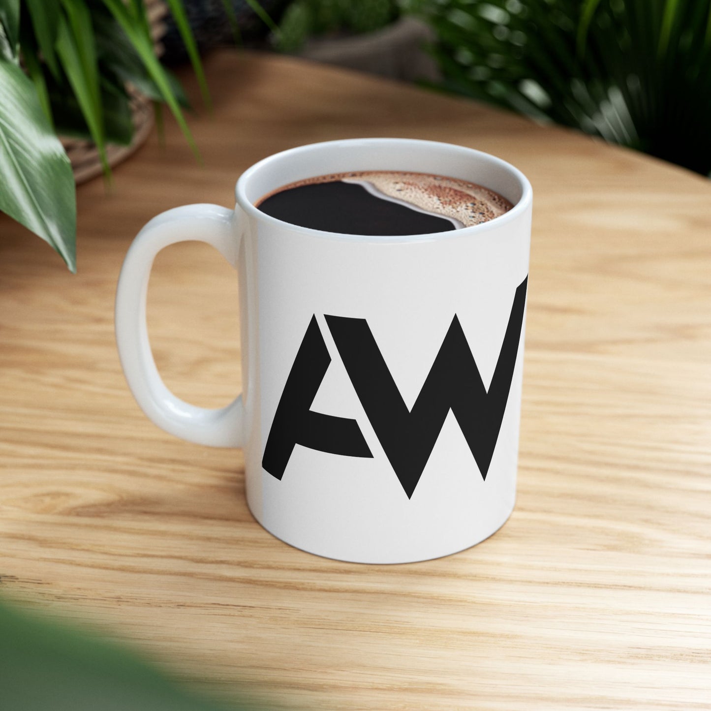 Artimus Wolz AW Logo Mug