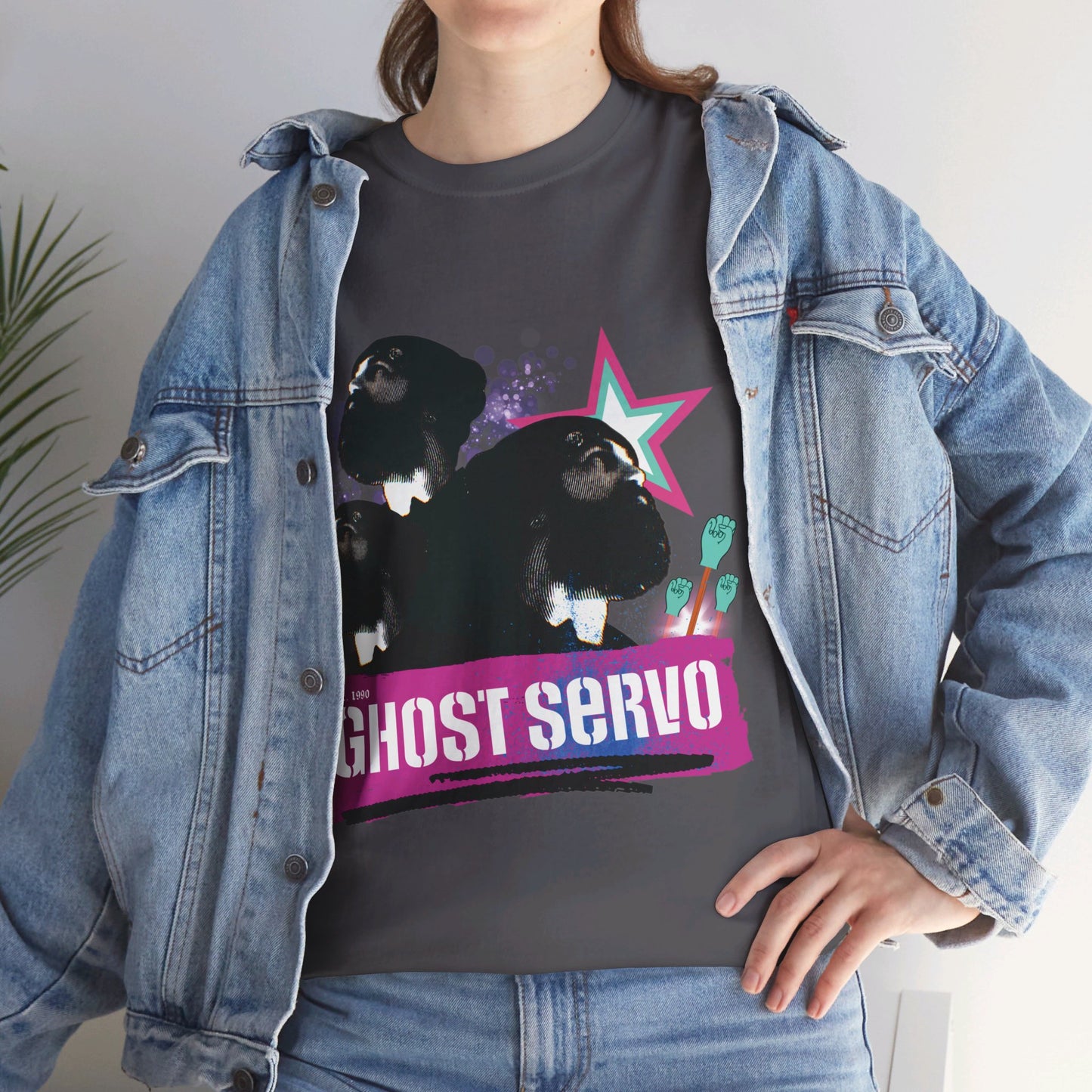 Ghost Servo Vanity Crew Neck Tee