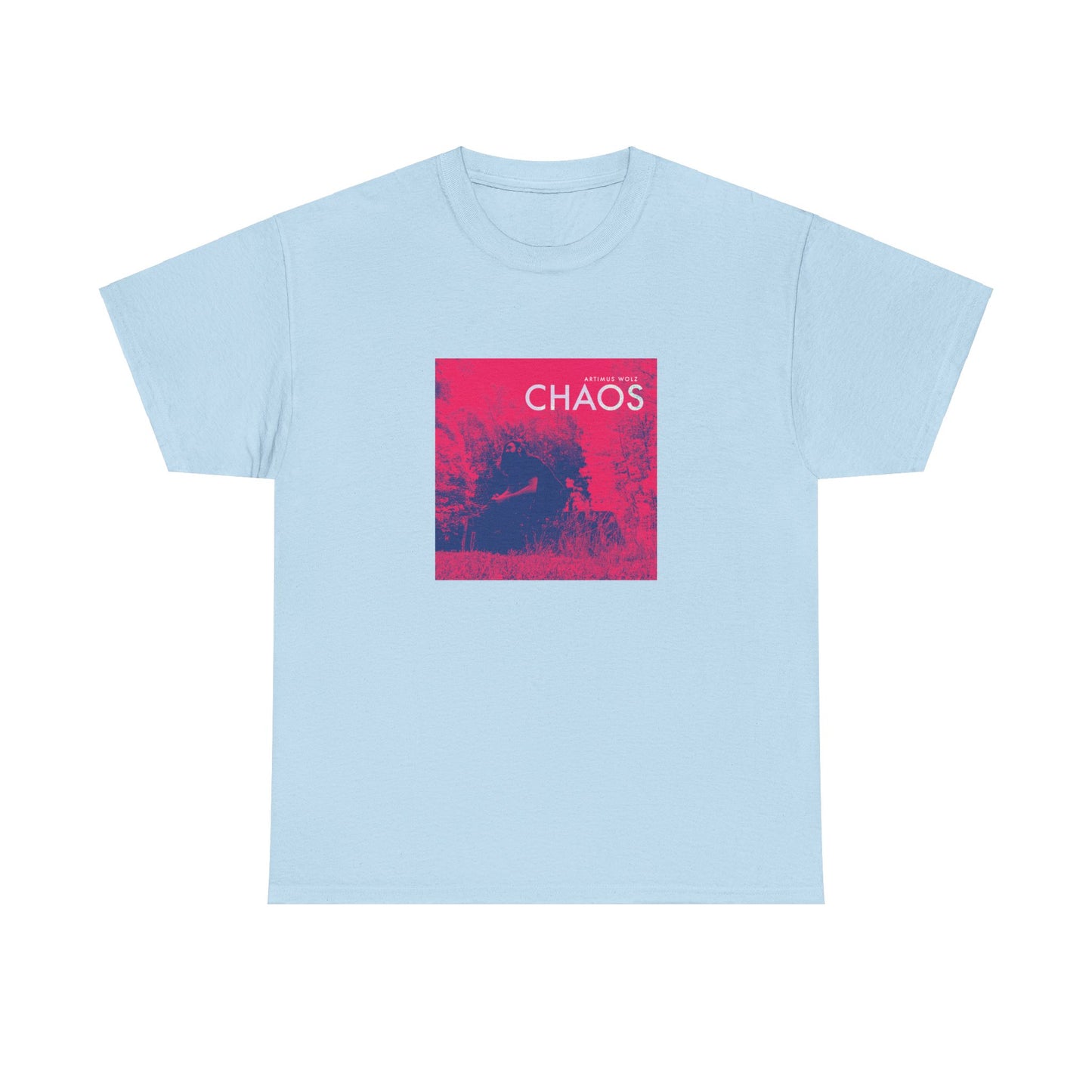 Chaos Album Art Crew Neck Tee