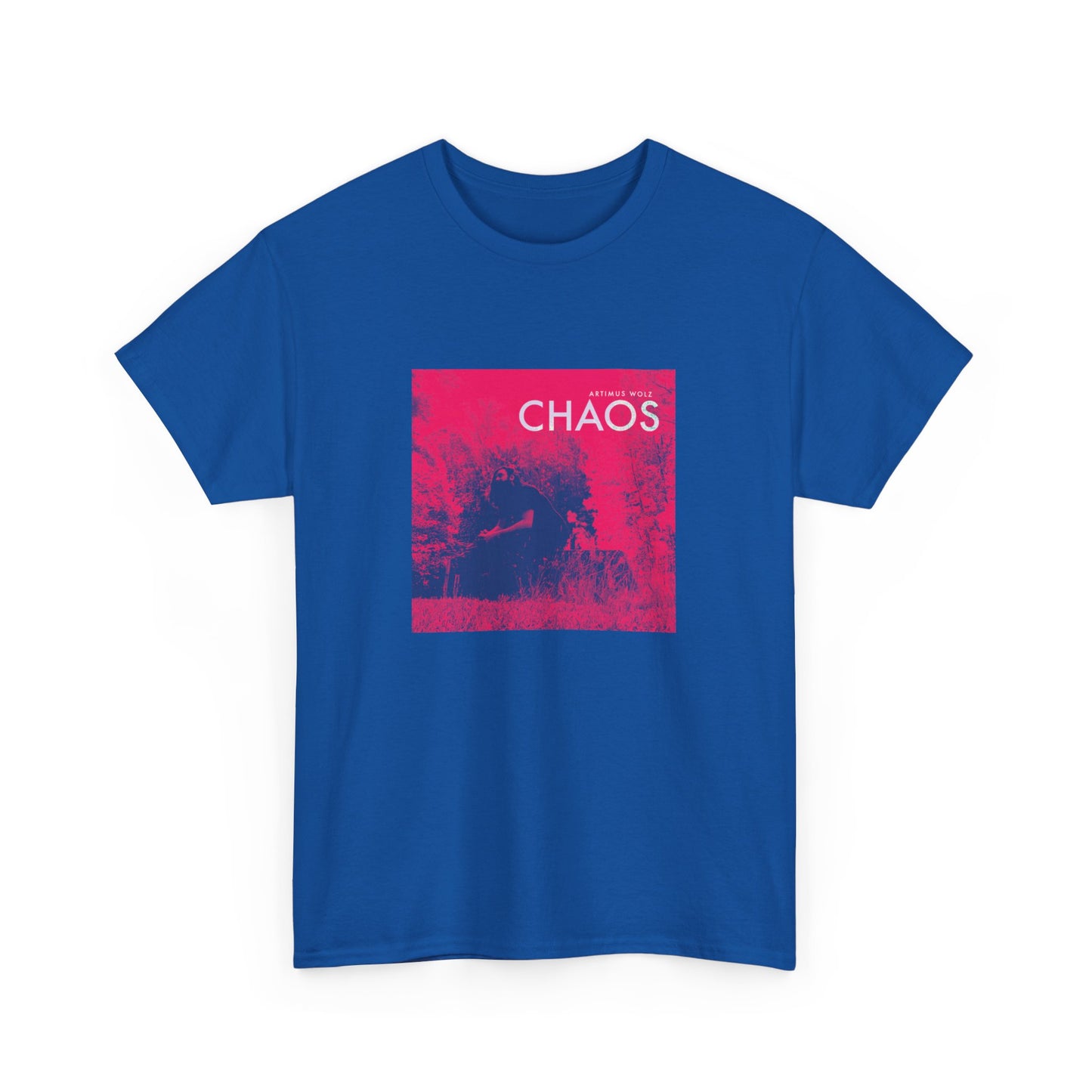 Chaos Album Art Crew Neck Tee