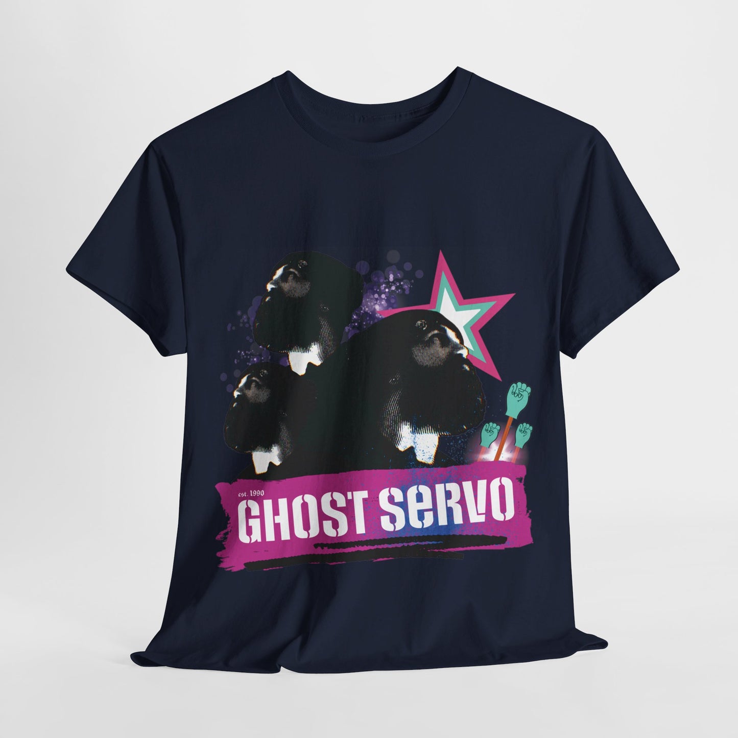 Ghost Servo Vanity Crew Neck Tee