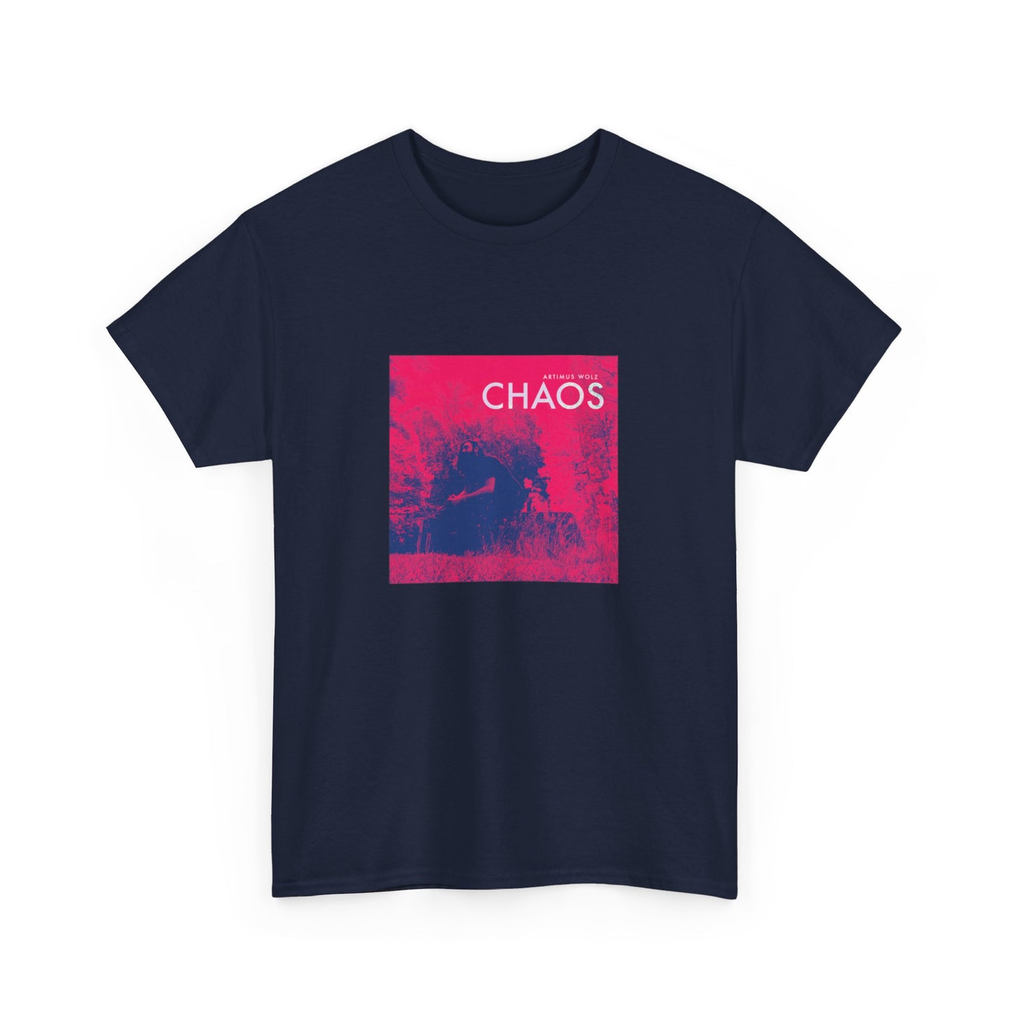 Chaos Album Art Crew Neck Tee