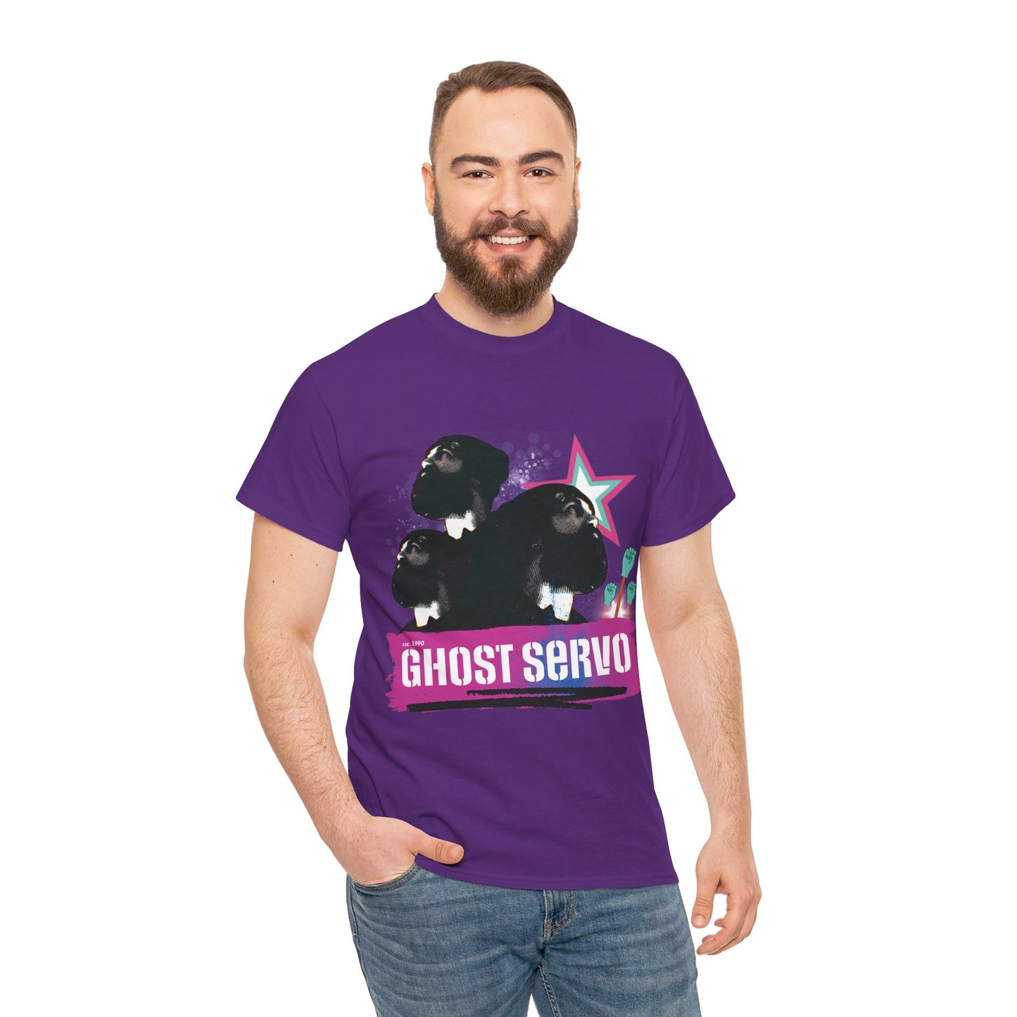 Ghost Servo Vanity Crew Neck Tee