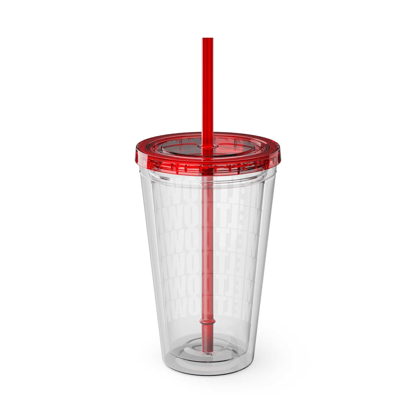 Meltdown Sunsplash Tumbler with Straw, 16oz