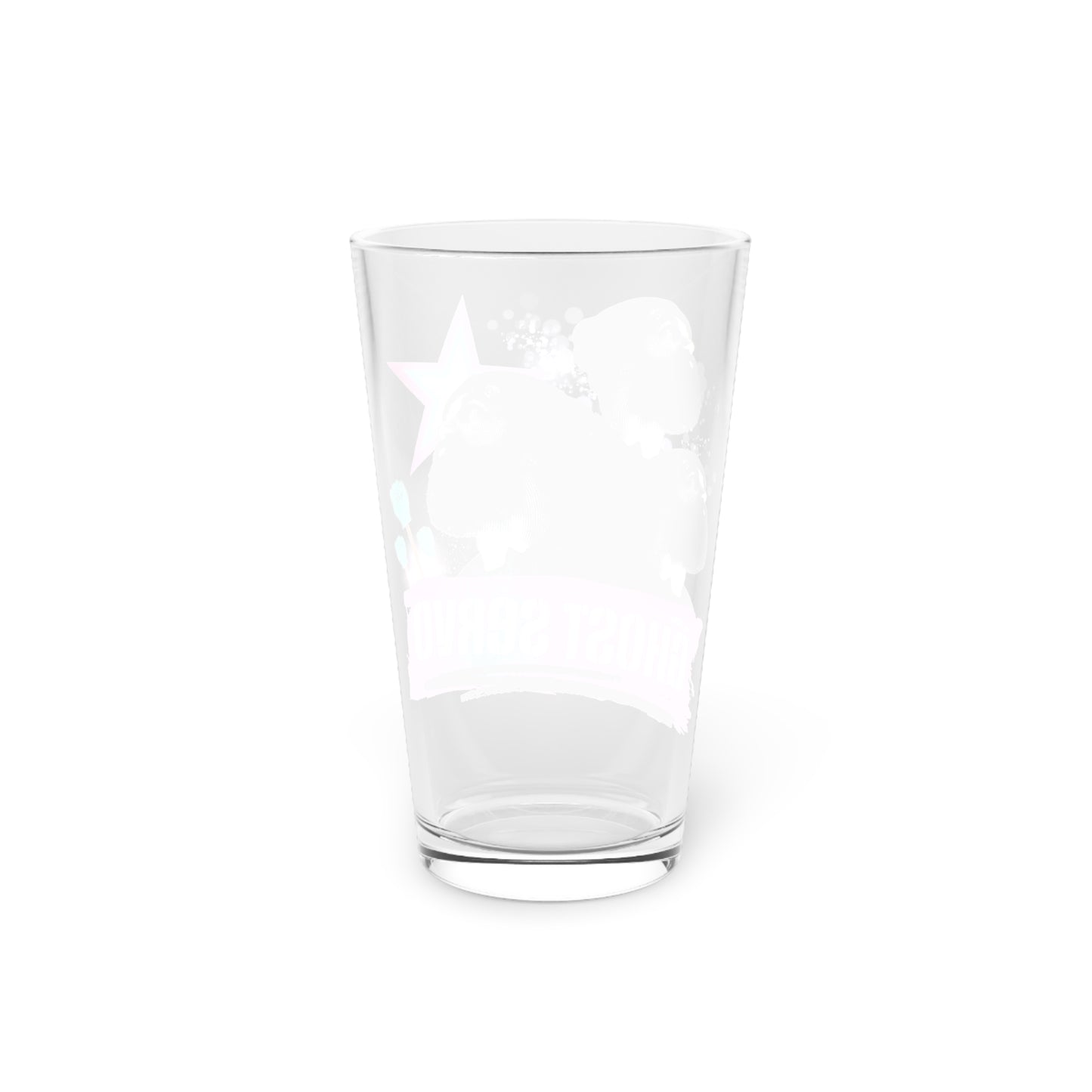 Ghost Servo Vanity Pint Glass, 16oz