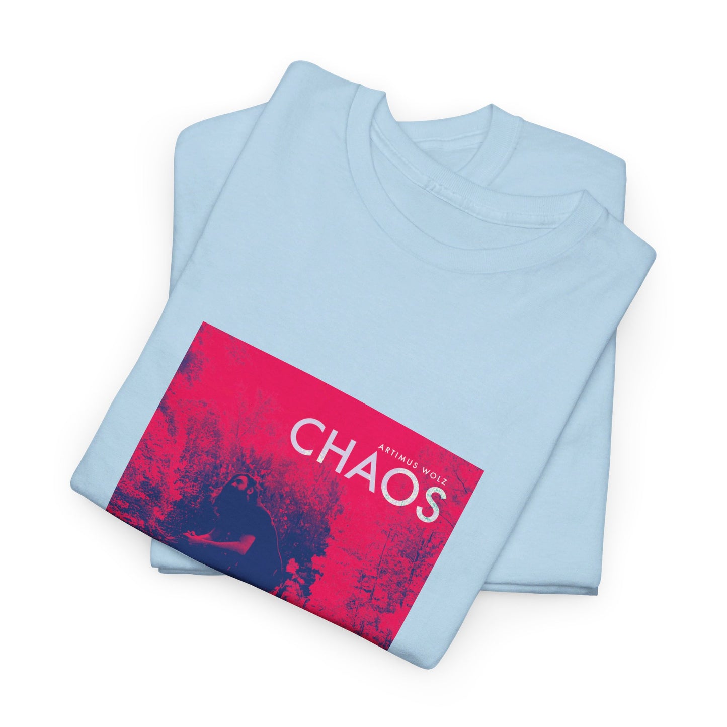 Chaos Album Art Crew Neck Tee