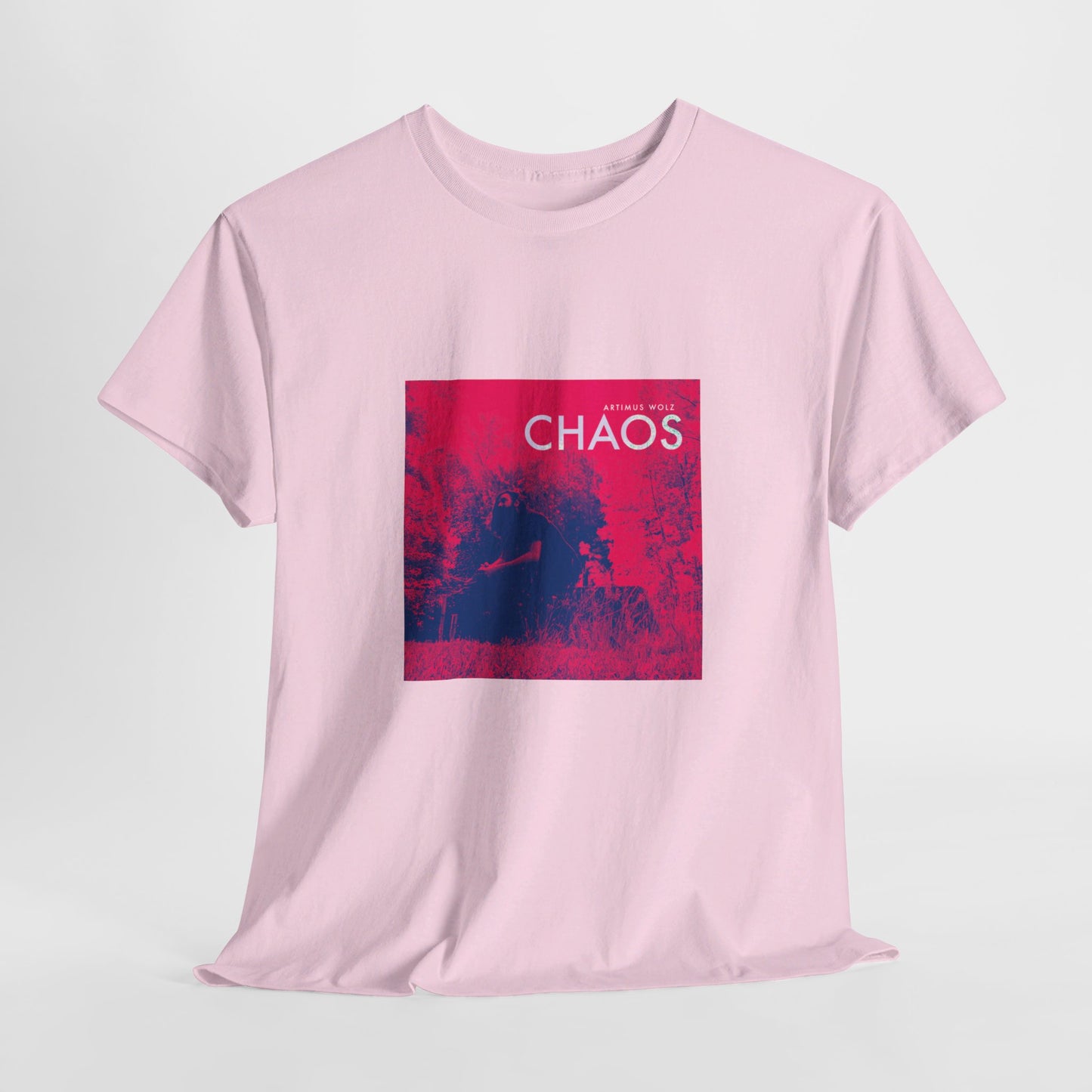 Chaos Album Art Crew Neck Tee