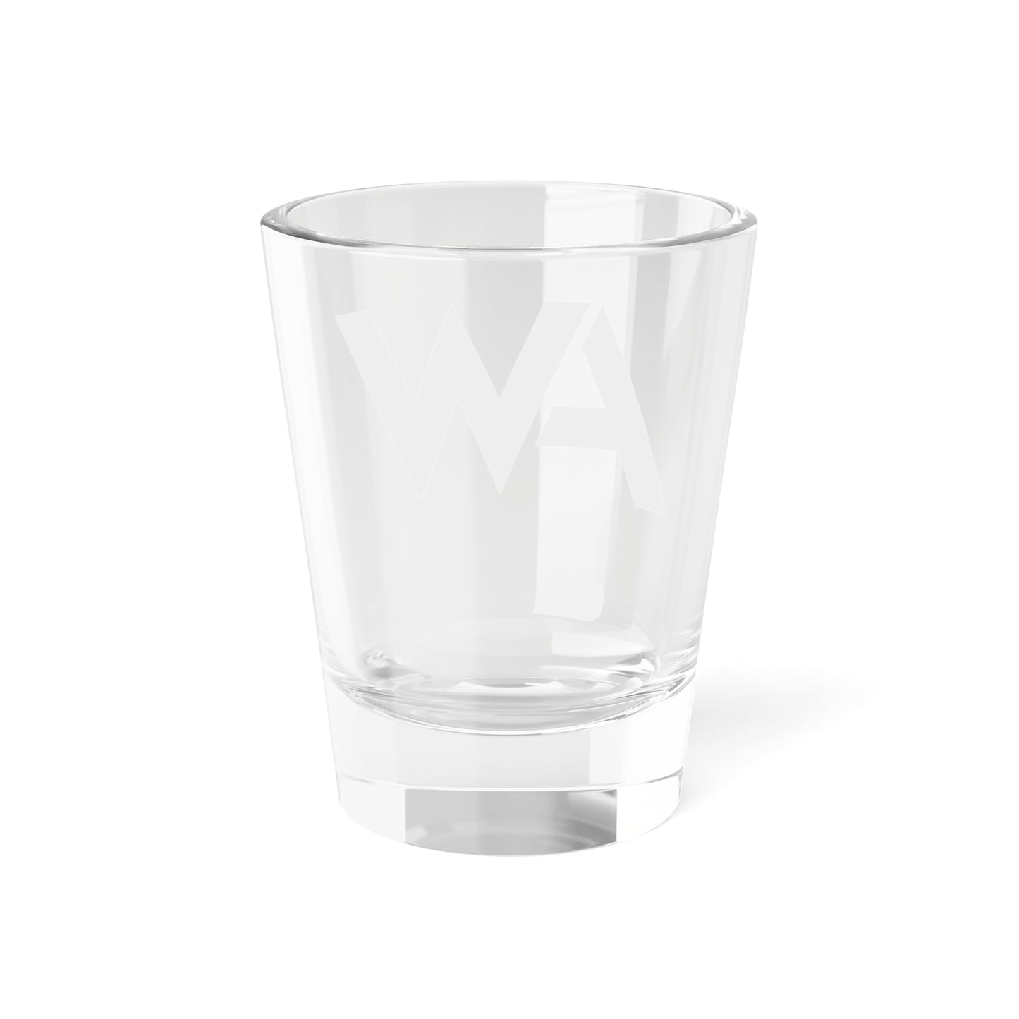 AW Black Logo Shot Glass