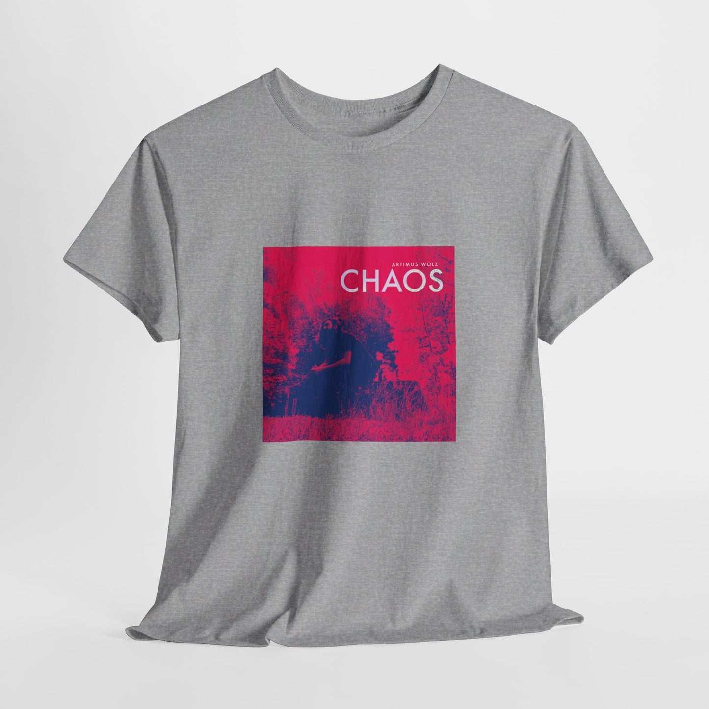 Chaos Album Art Crew Neck Tee