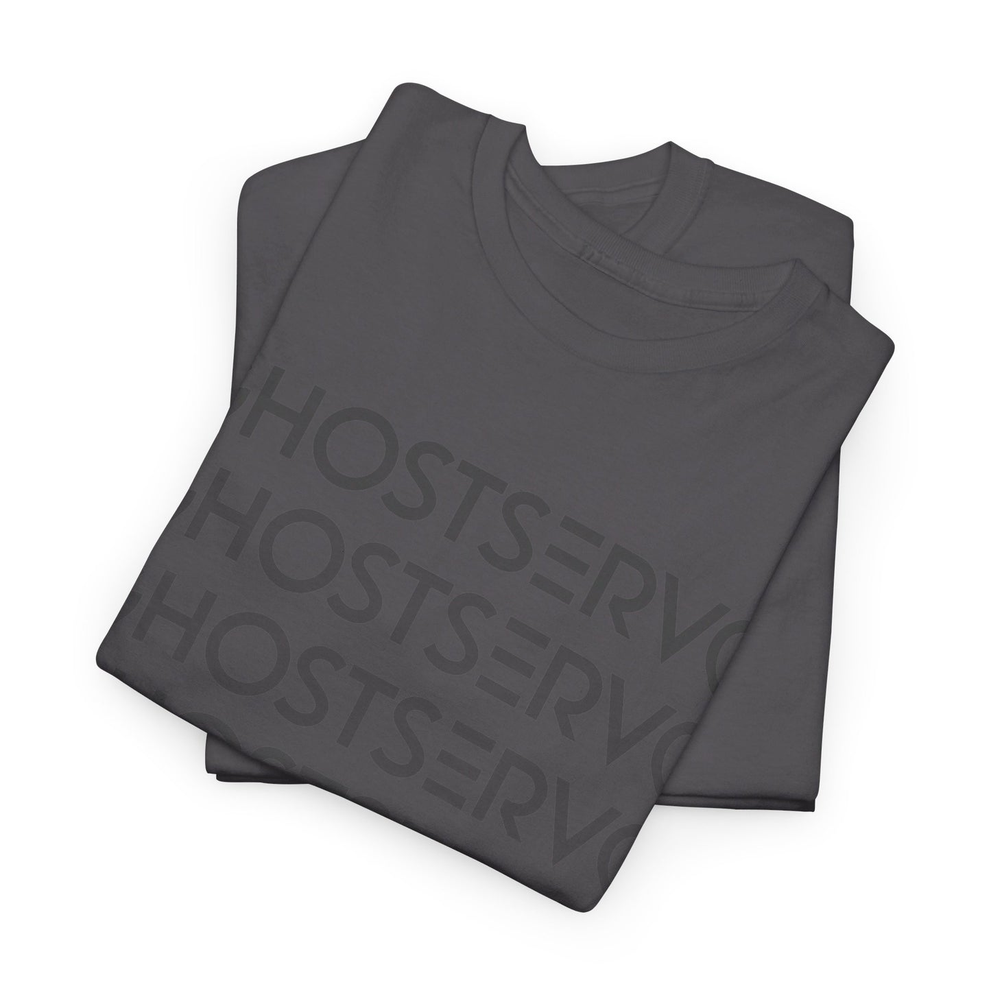 Ghost Servo Gray Ombre Fade Crew Neck Tee